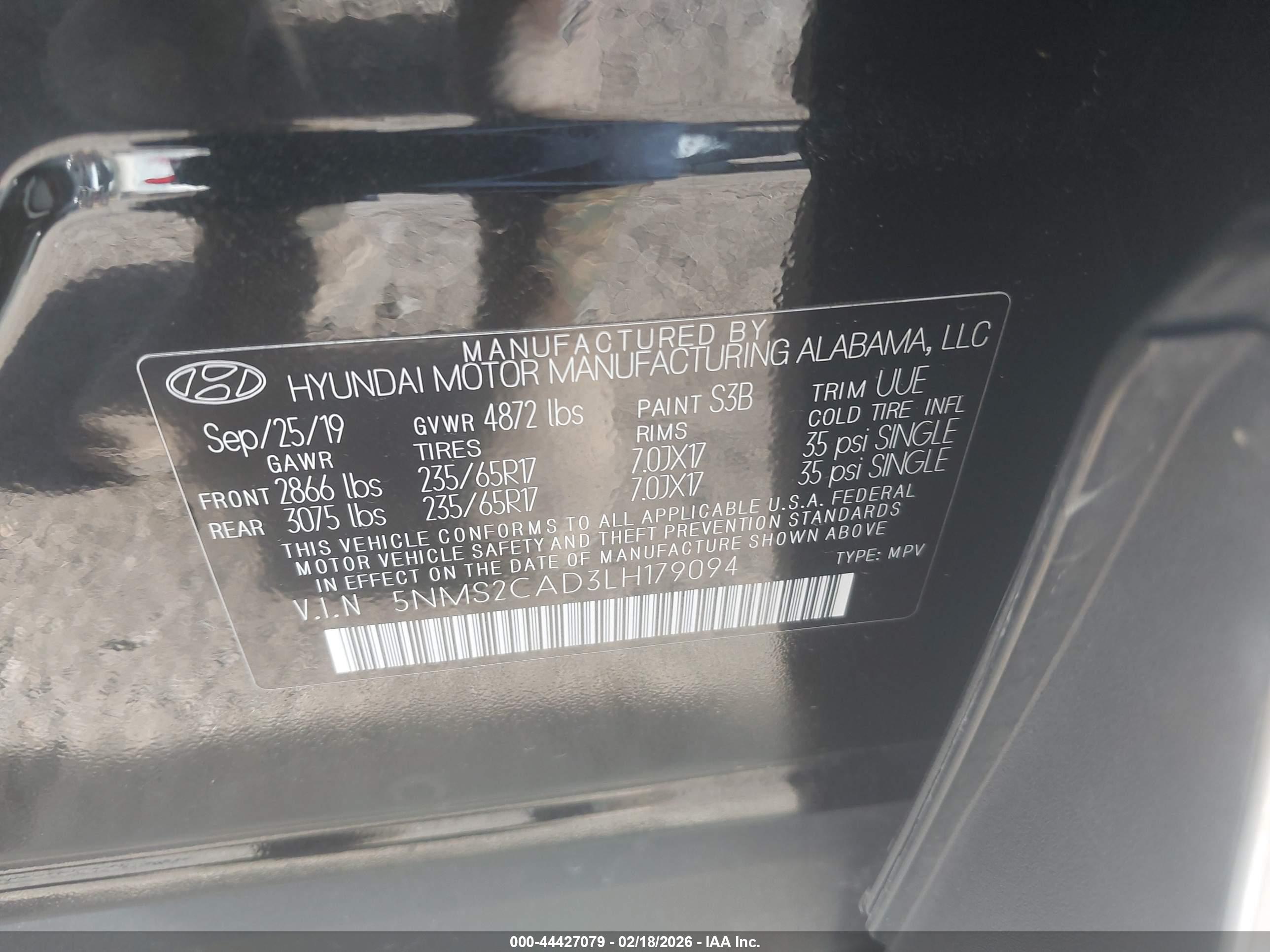 HYUNDAI SANTA image 9