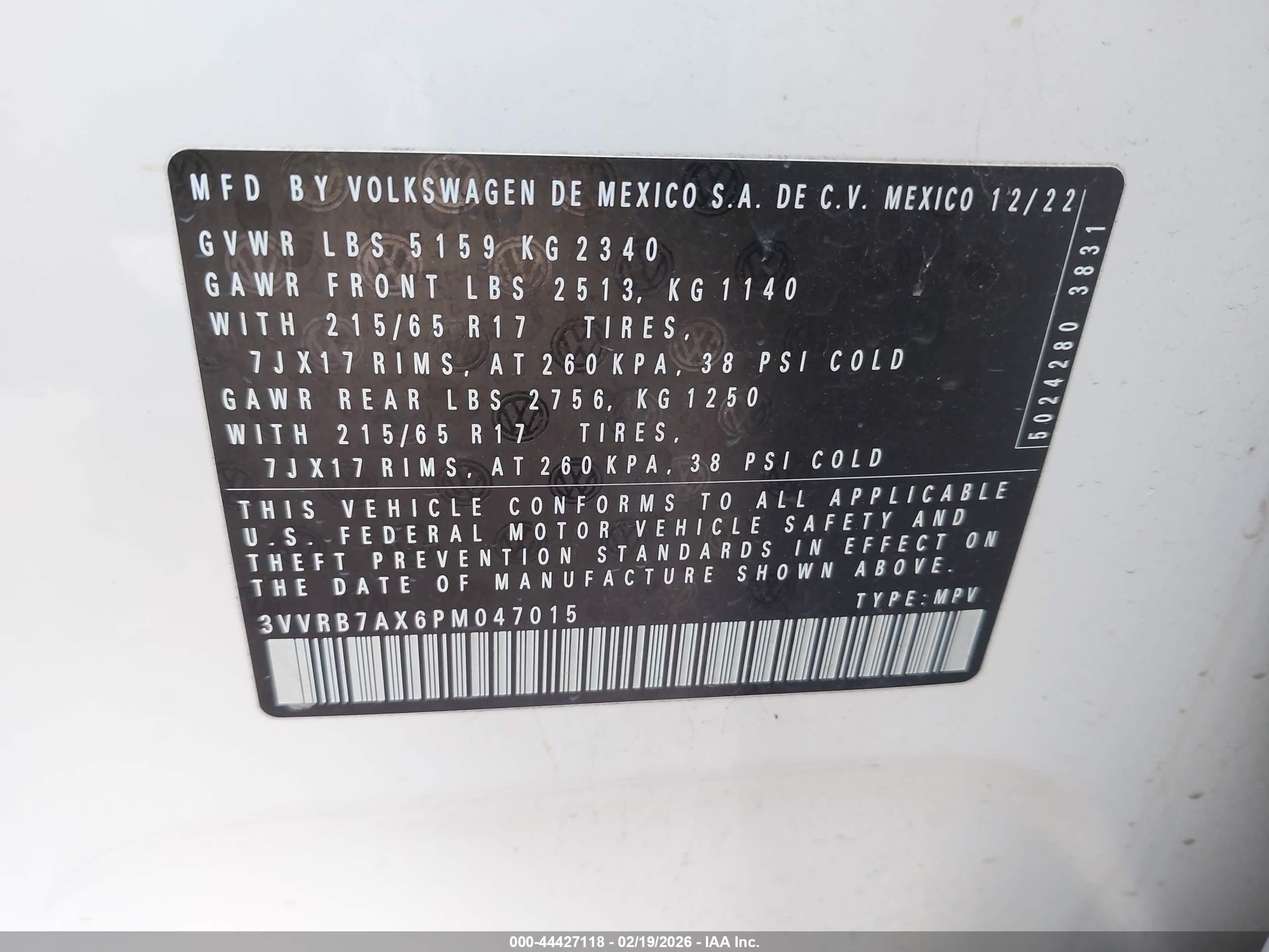 VOLKSWAGEN TIGUAN image 9