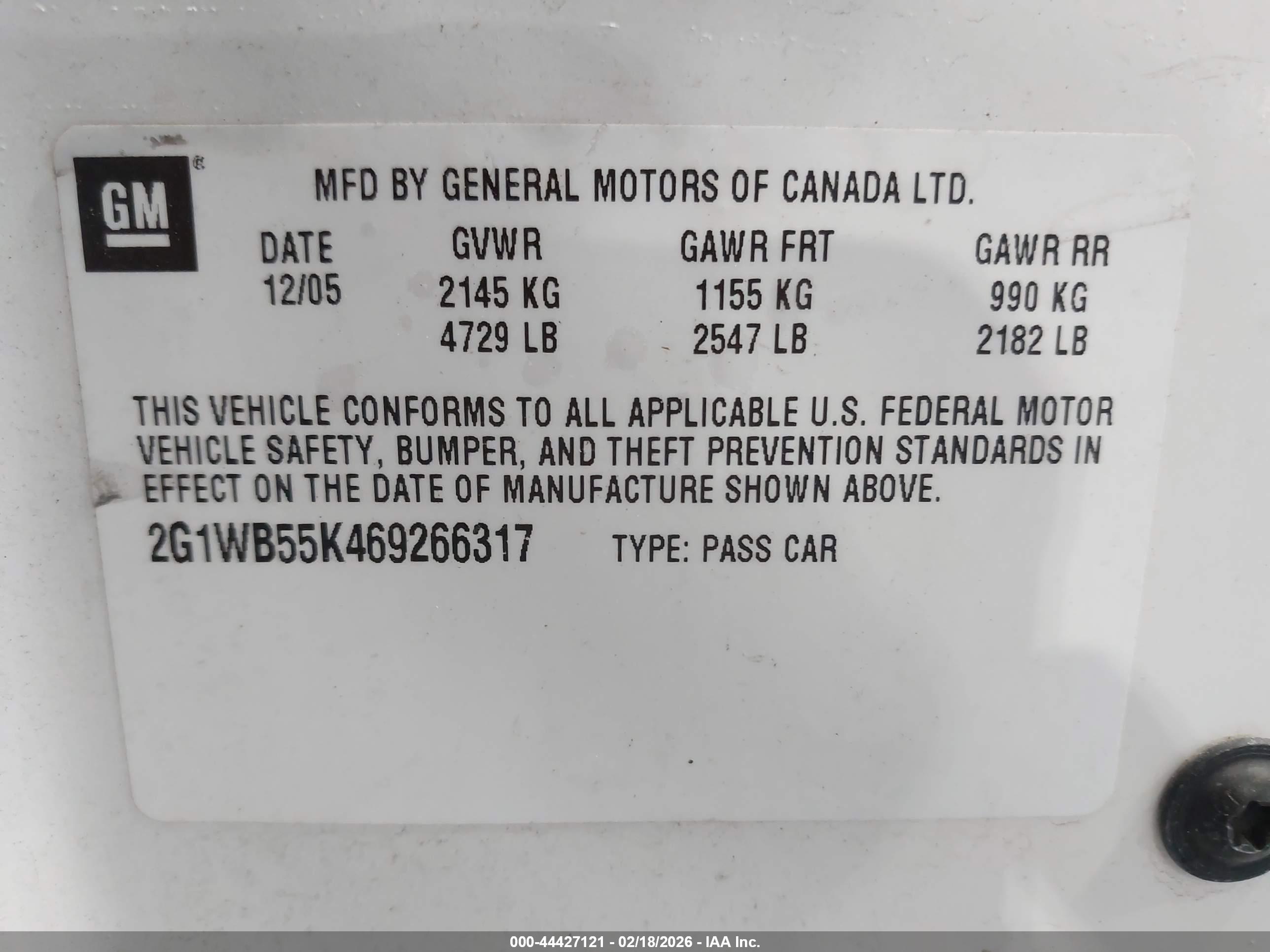 CHEVROLET IMPALA image 9