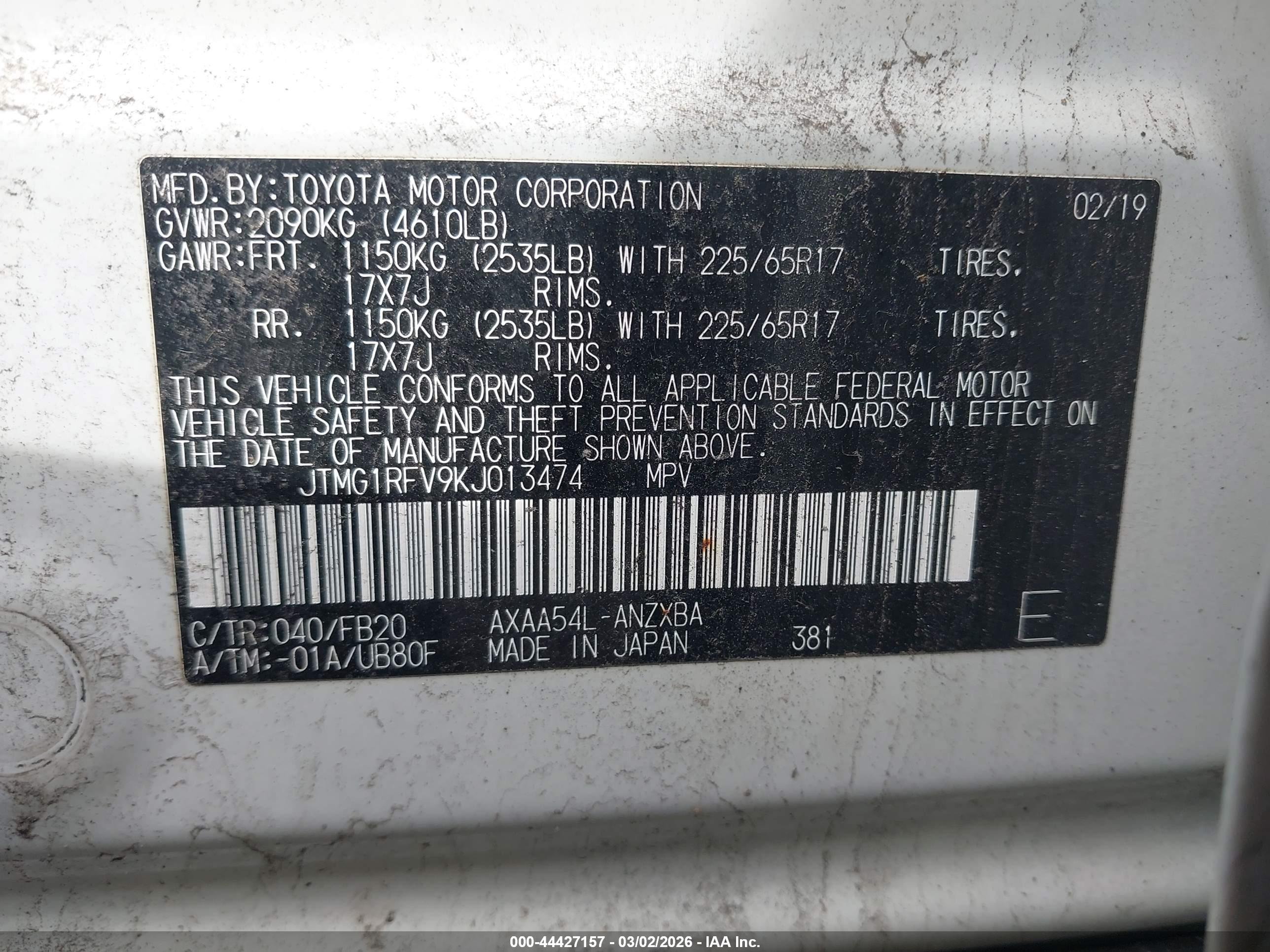 TOYOTA RAV4 image 9