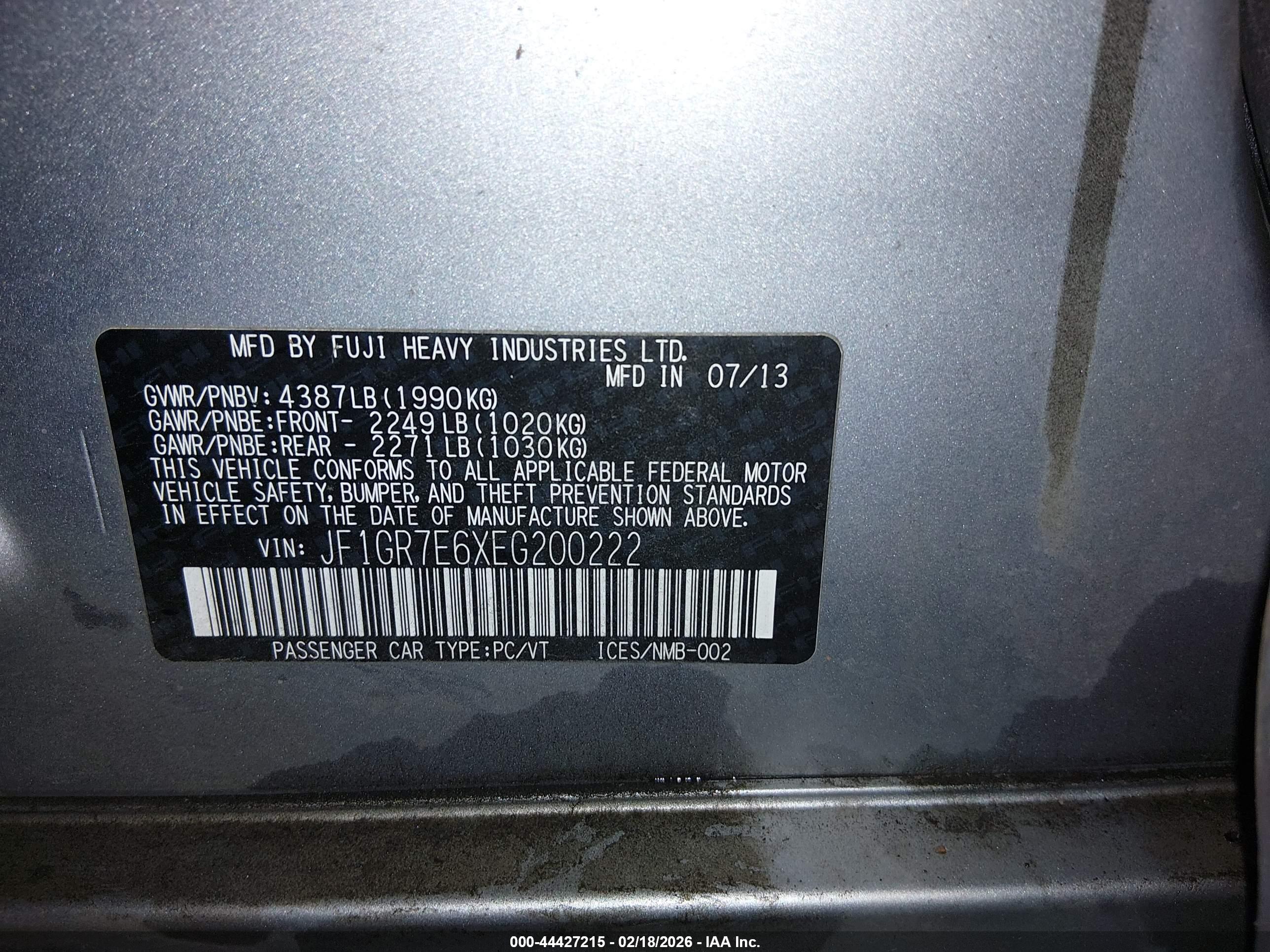 SUBARU IMPREZA image 9
