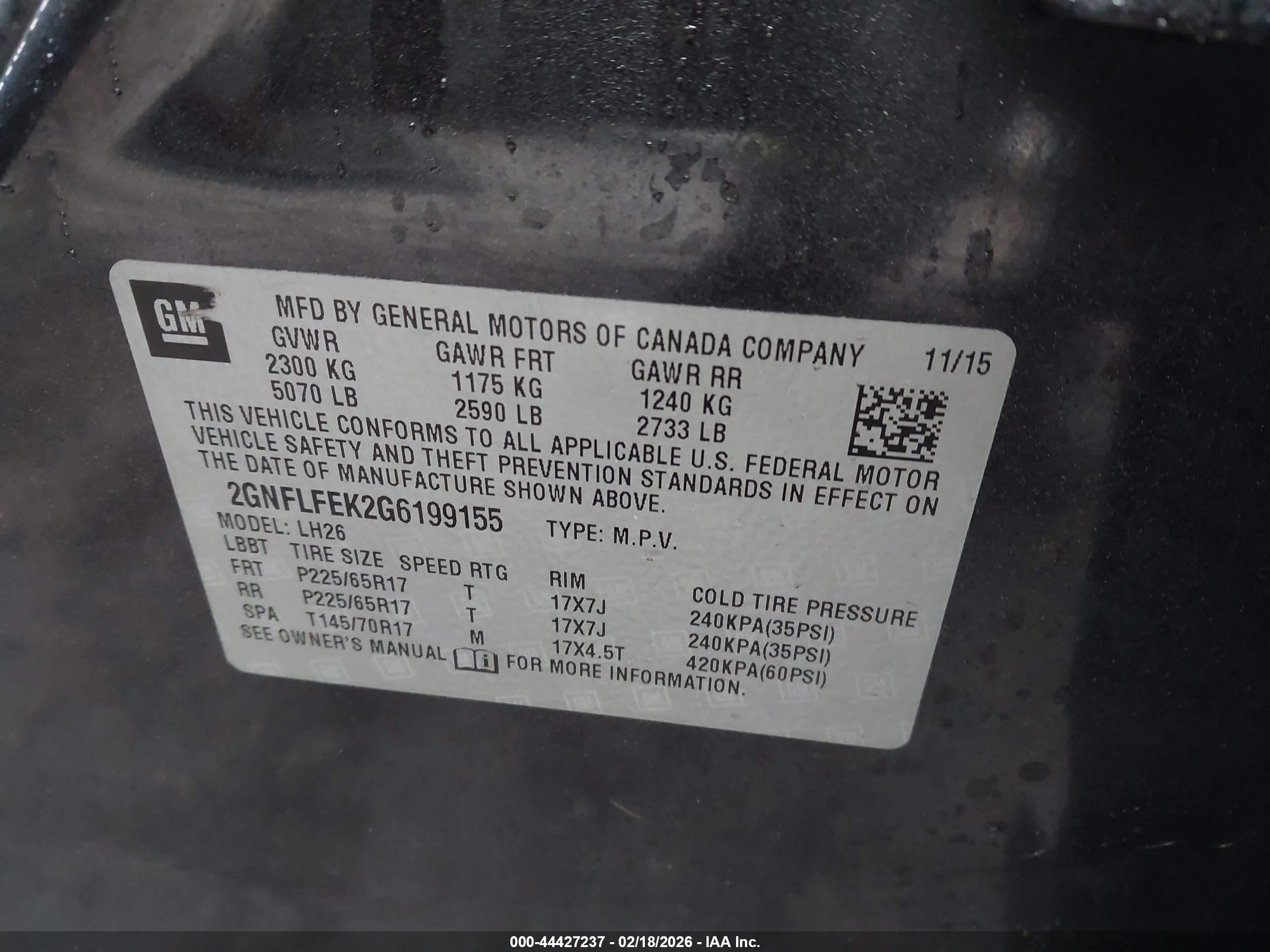 CHEVROLET EQUINOX image 9