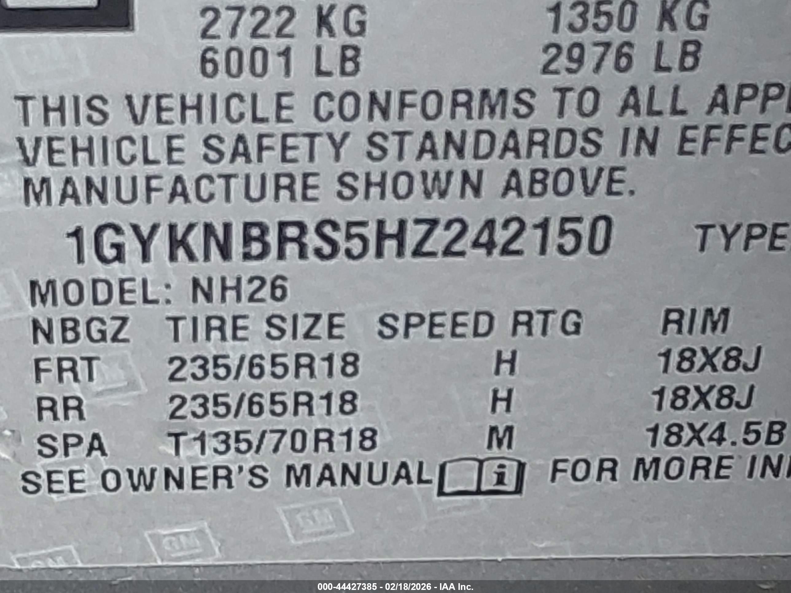 CADILLAC XT5 image 9