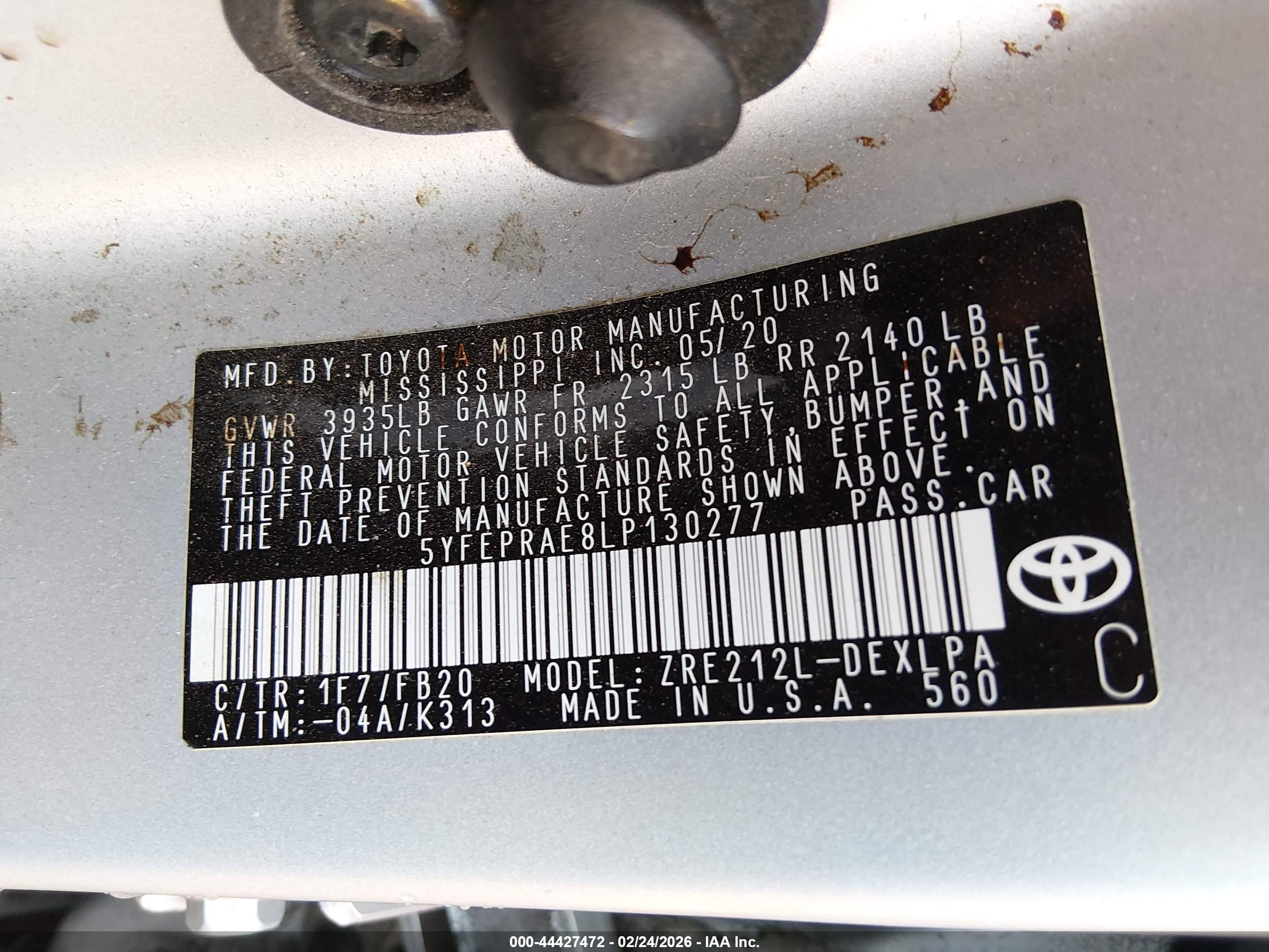 TOYOTA COROLLA image 9