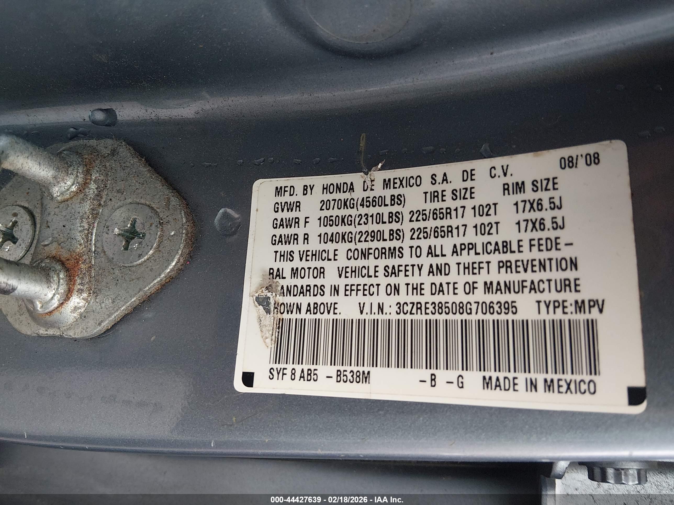 HONDA CR-V image 9