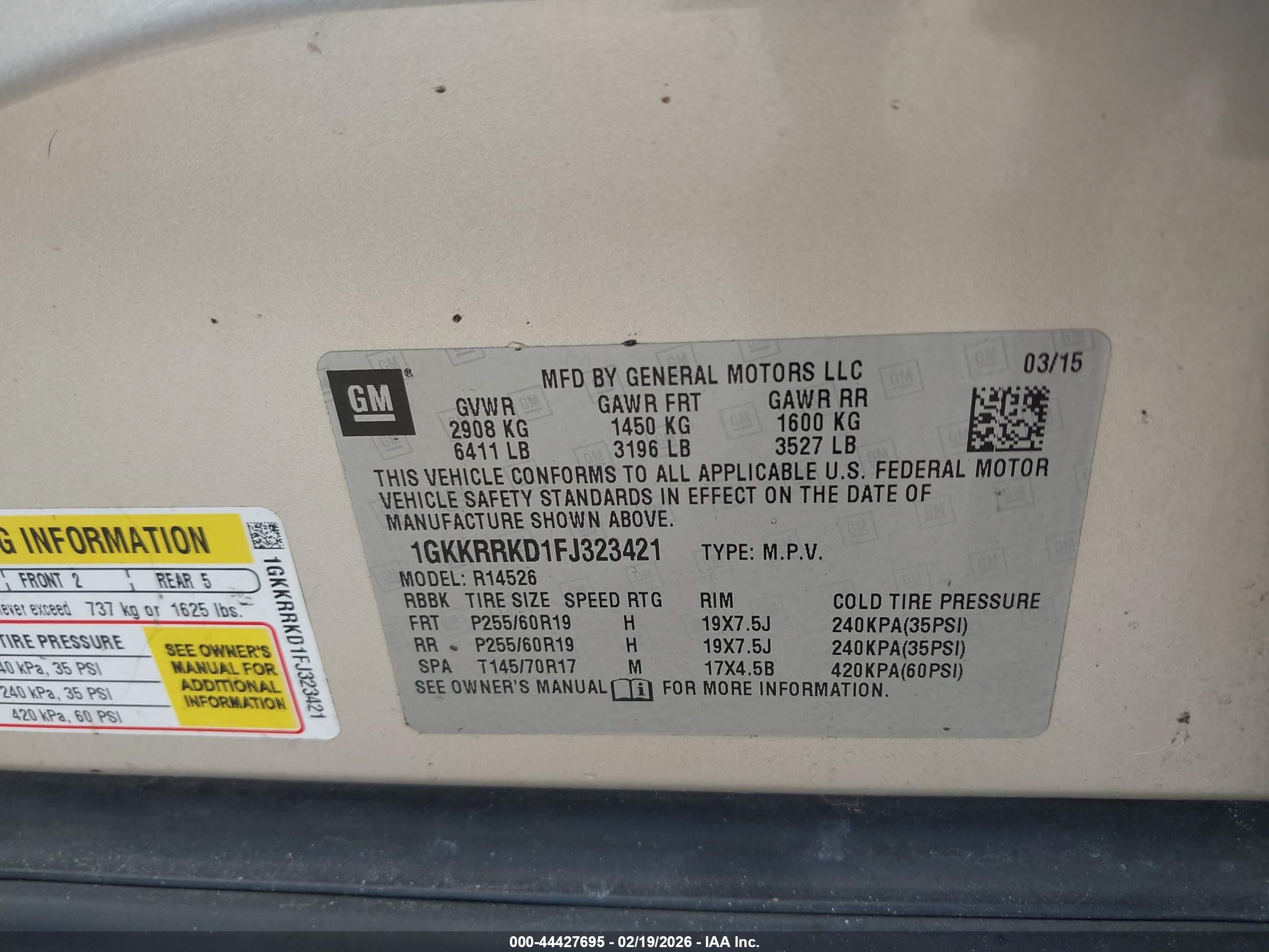 GMC ACADIA image 9