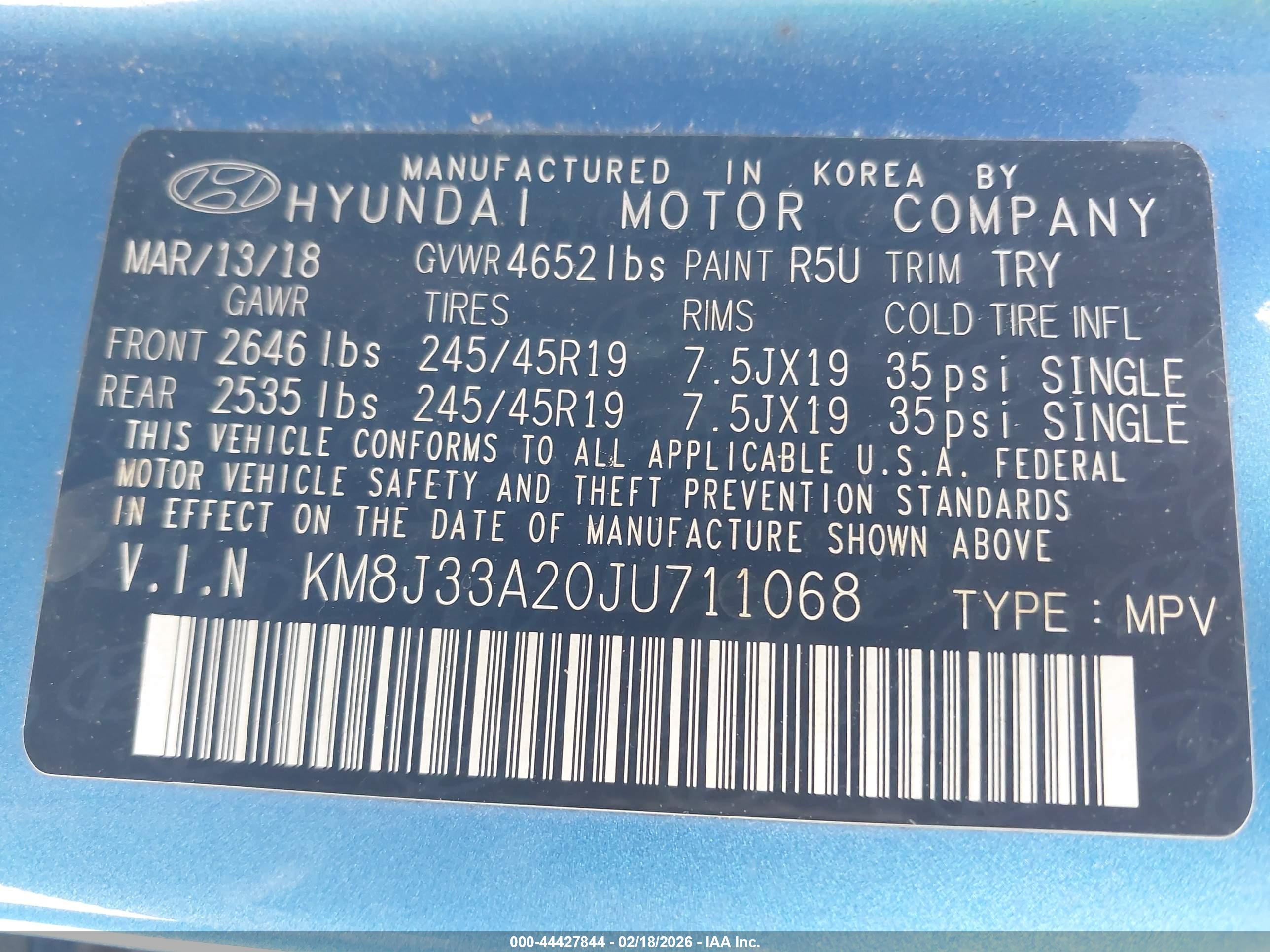 HYUNDAI TUCSON image 9