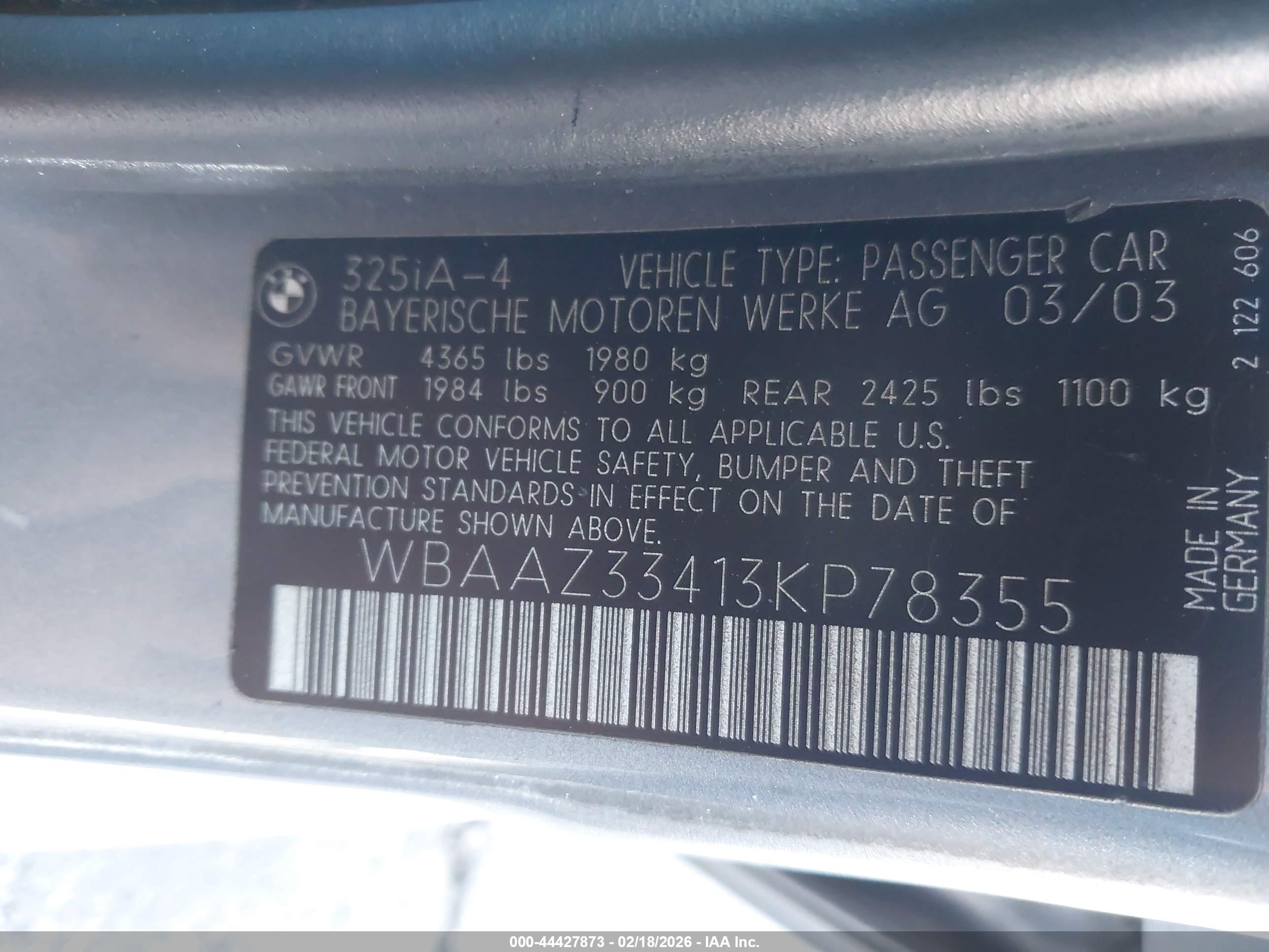 BMW 325I image 9