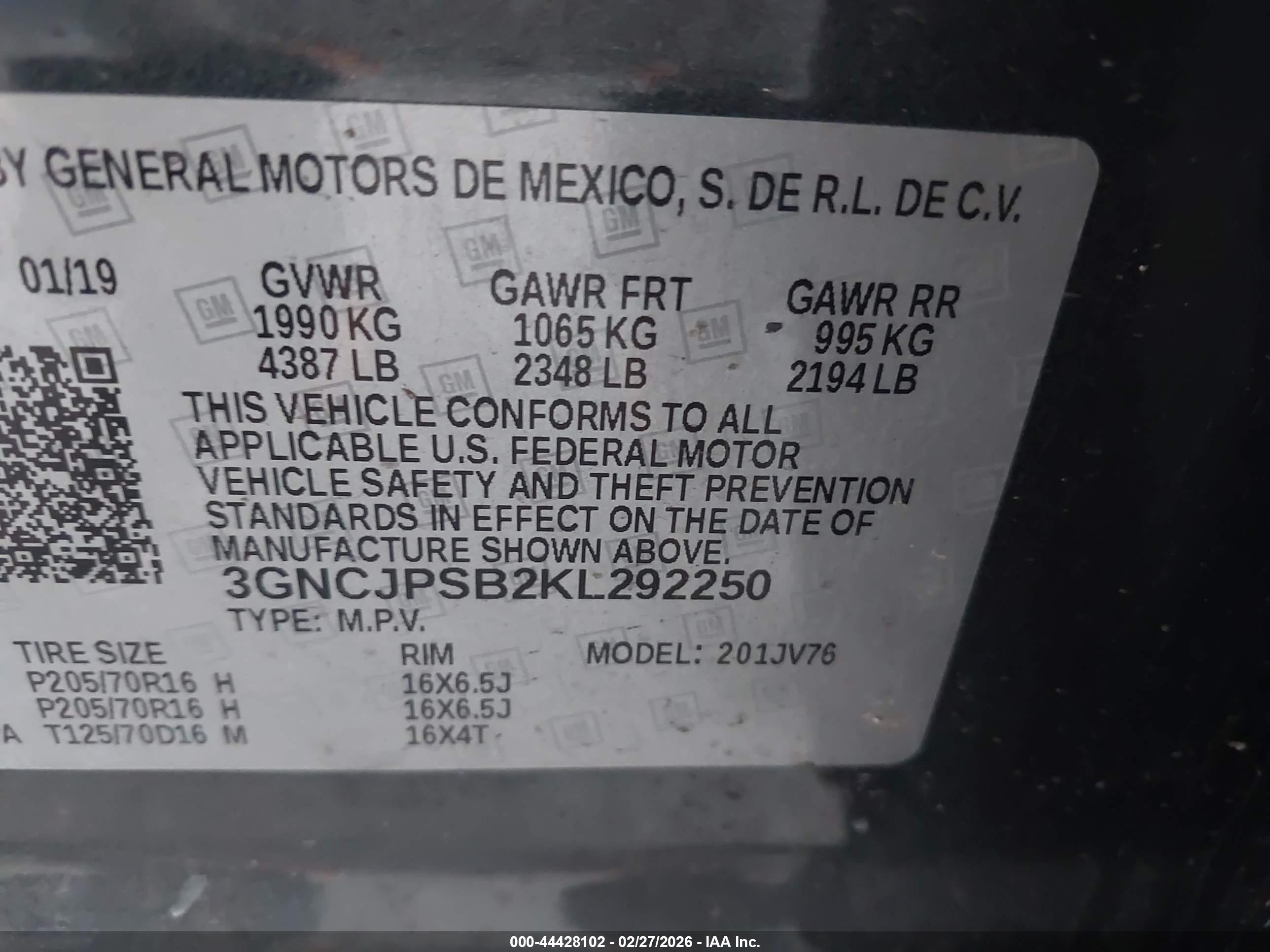 CHEVROLET TRAX image 9