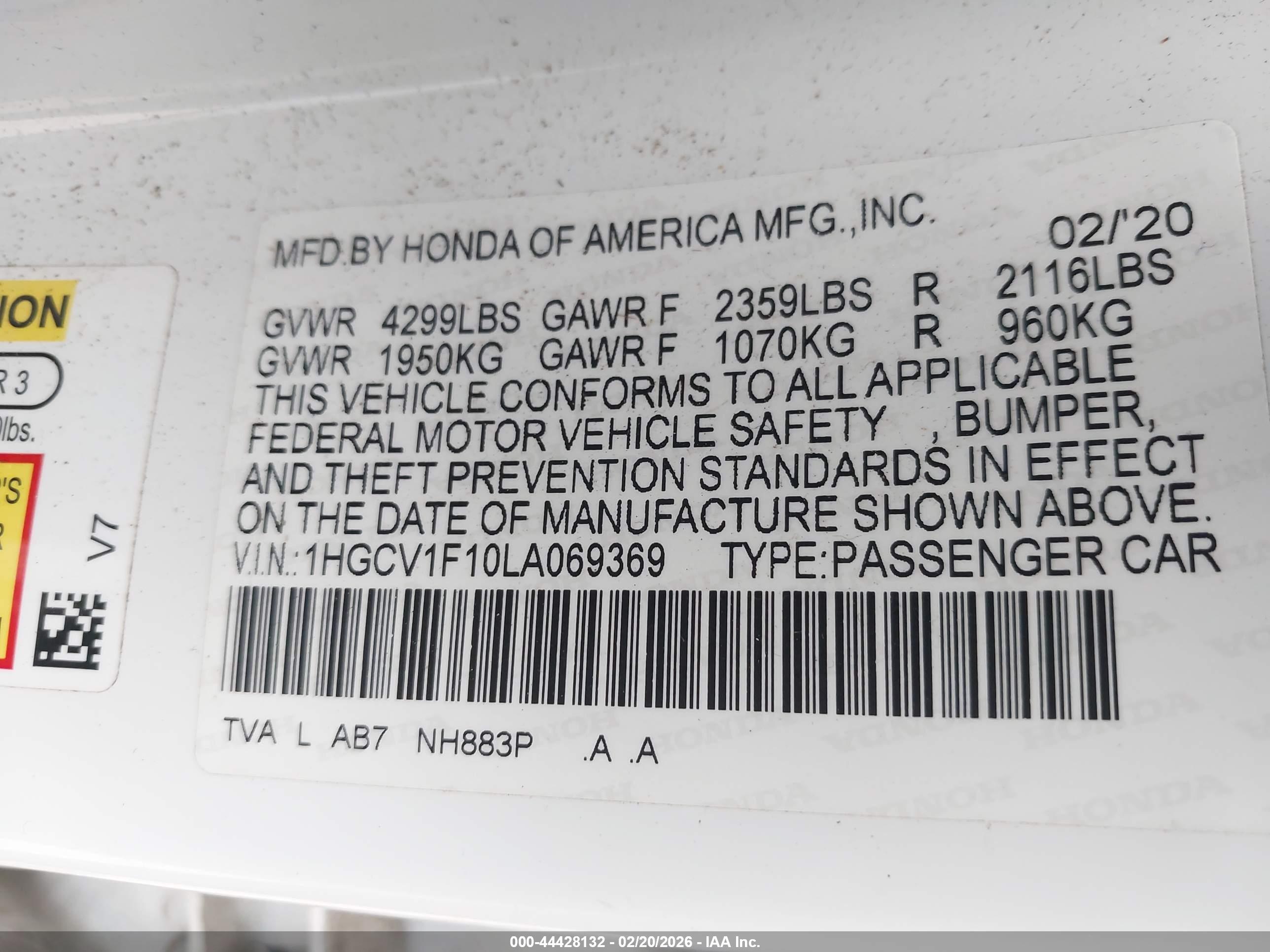 HONDA ACCORD image 9