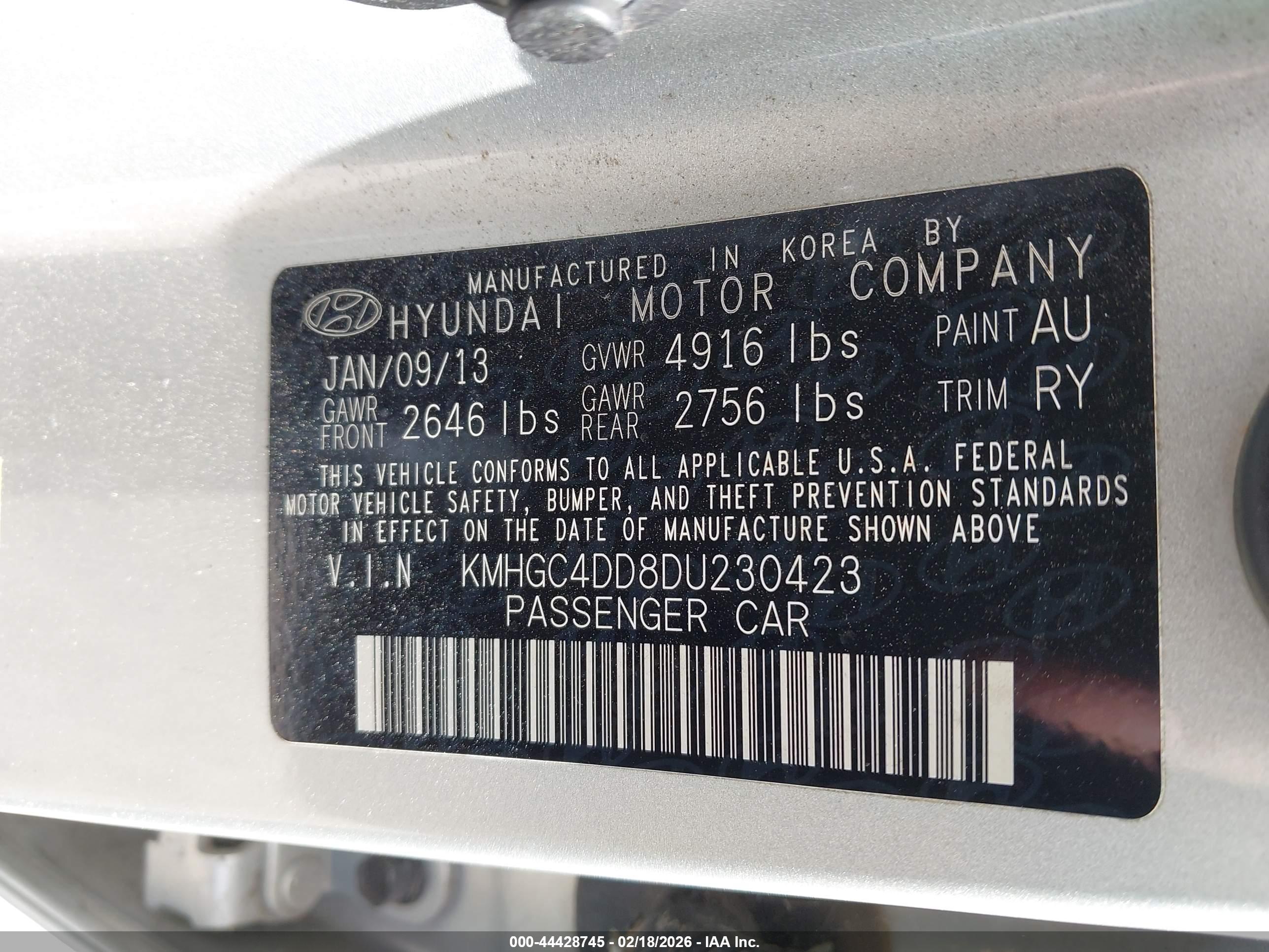 HYUNDAI GENESIS image 9