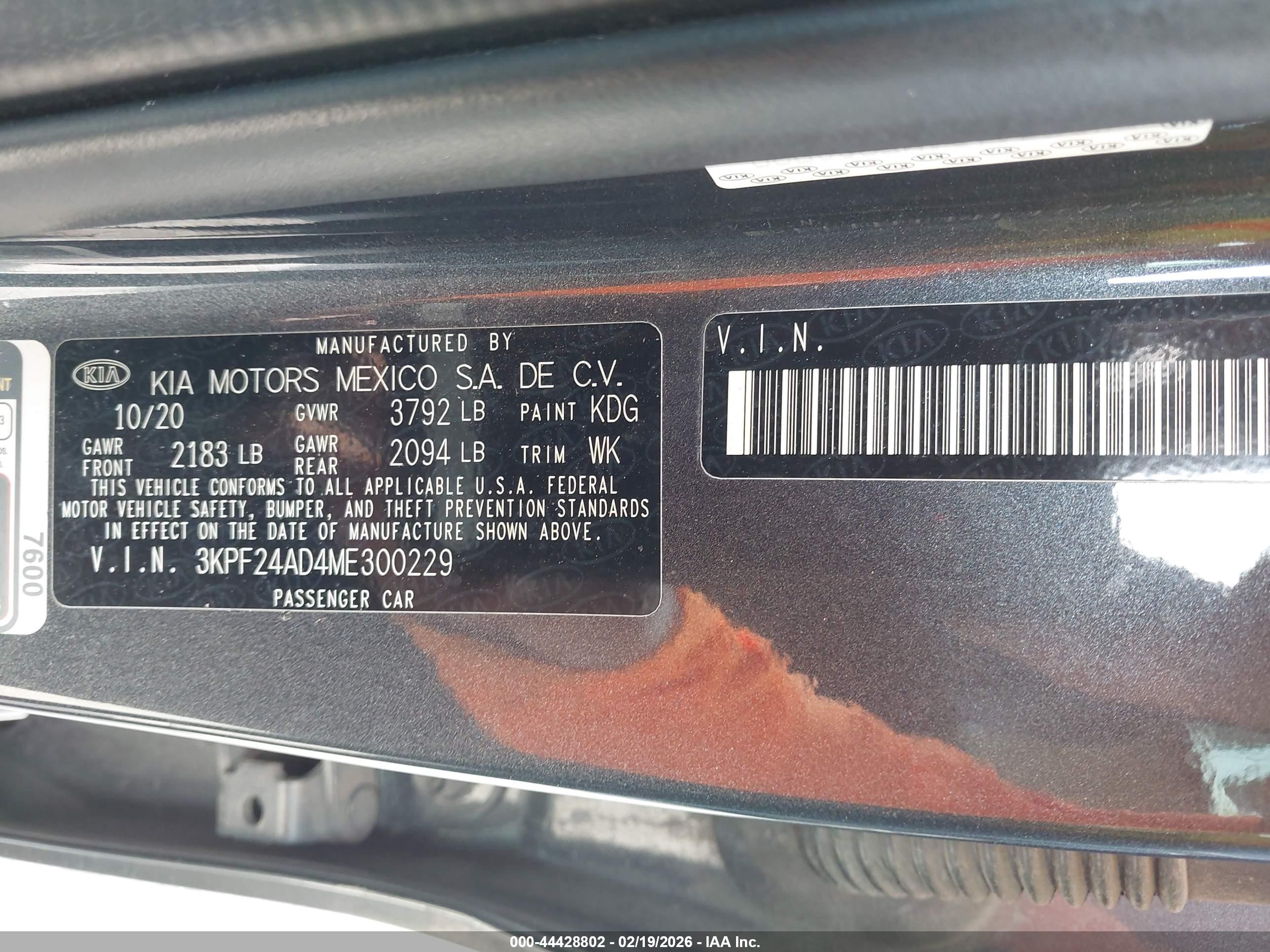 KIA FORTE image 9