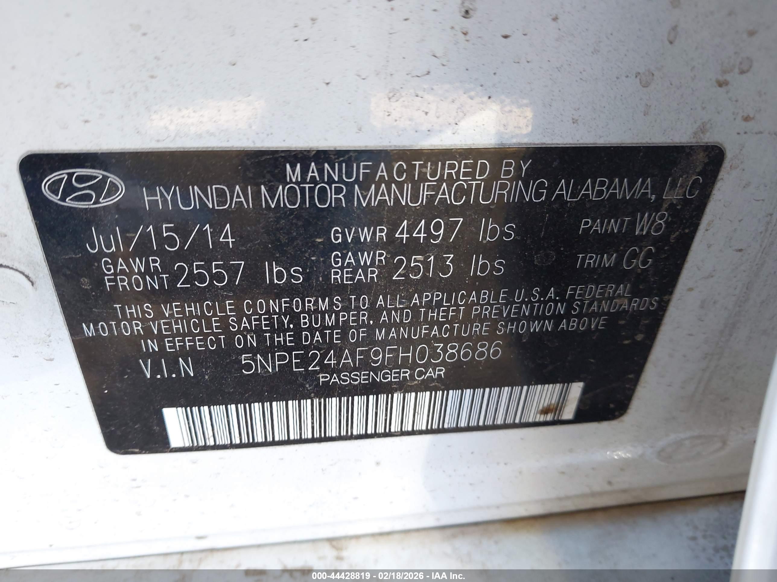 HYUNDAI SONATA image 9
