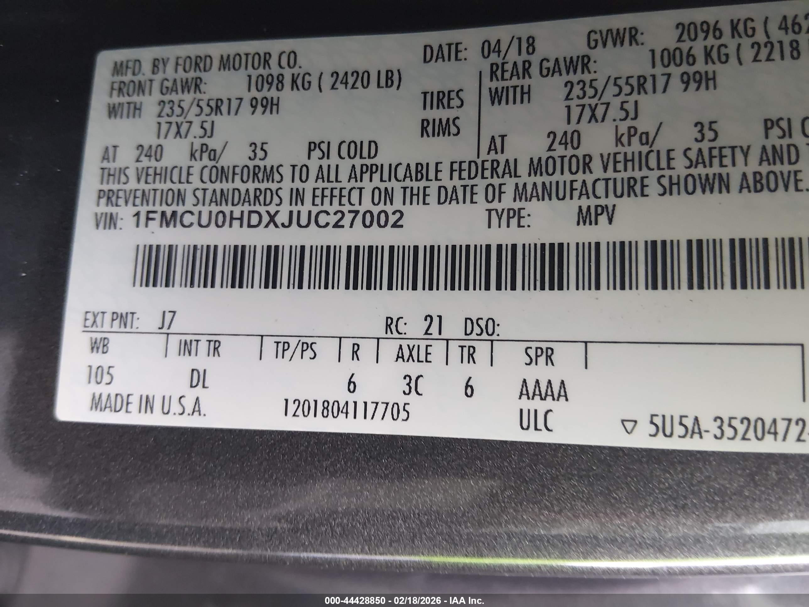 FORD ESCAPE image 9