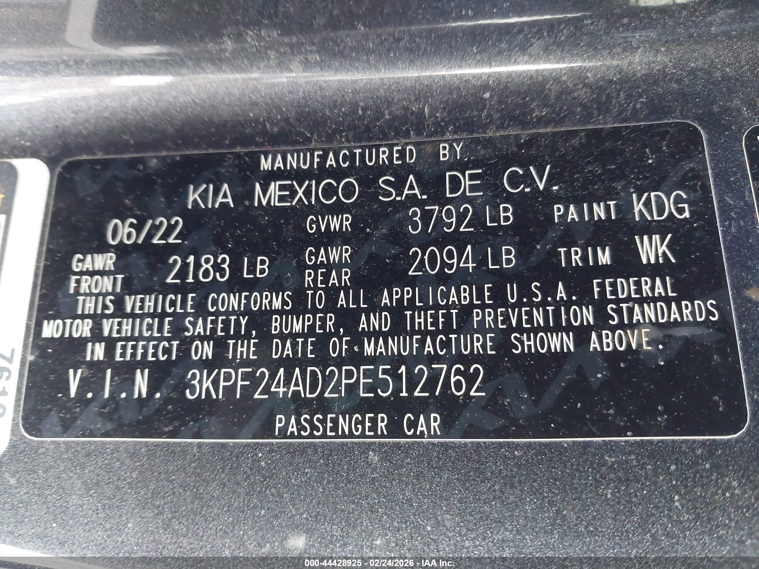 KIA FORTE image 9
