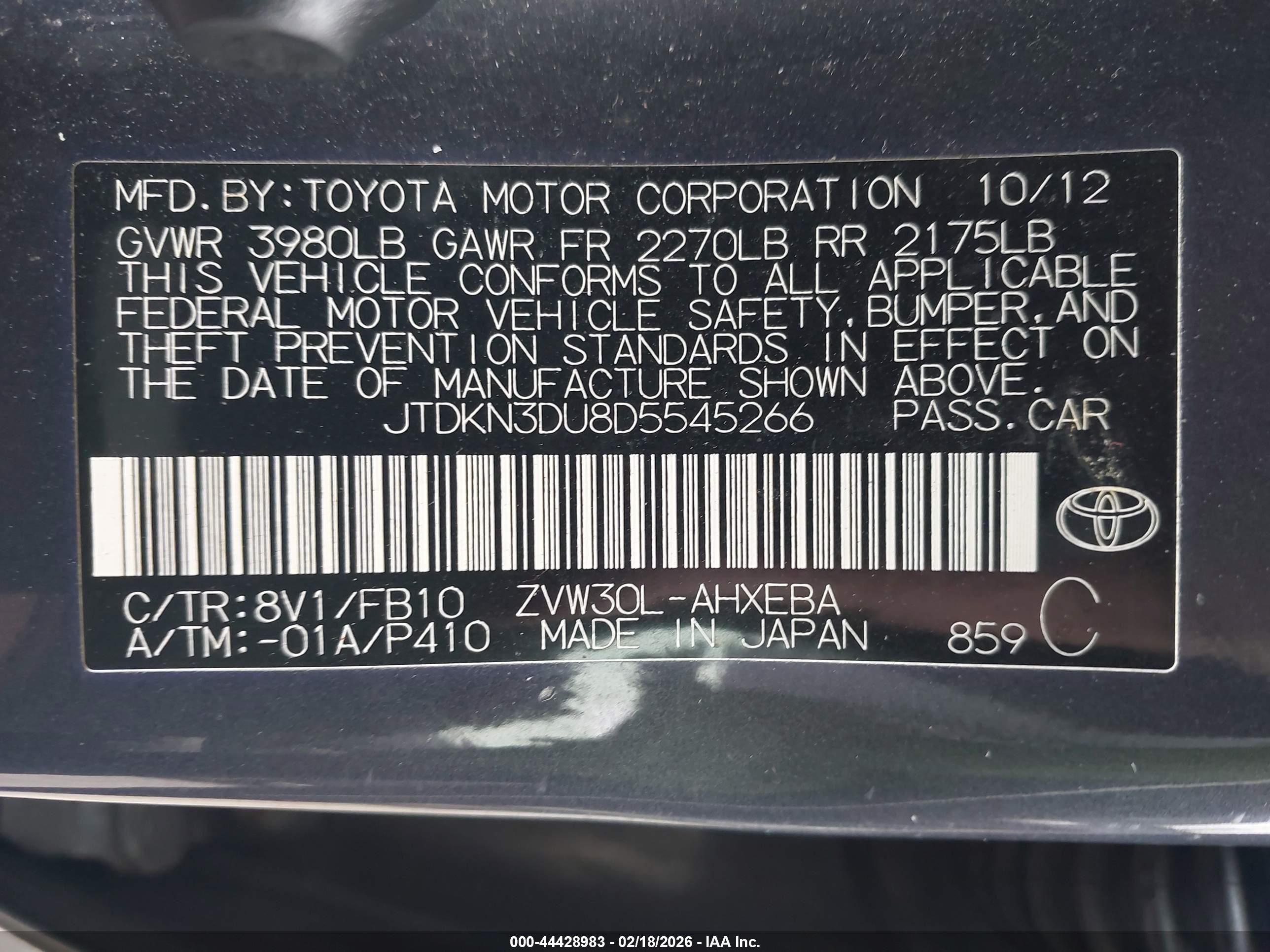 TOYOTA PRIUS image 9