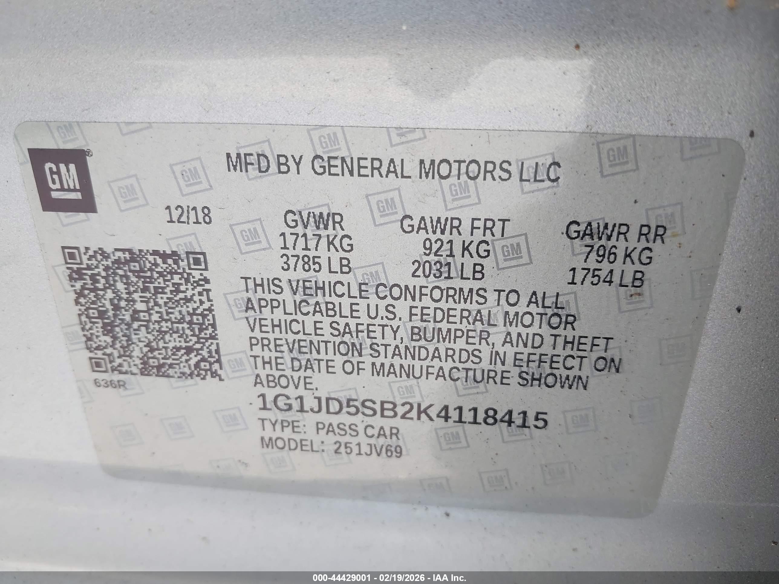 CHEVROLET SONIC image 9