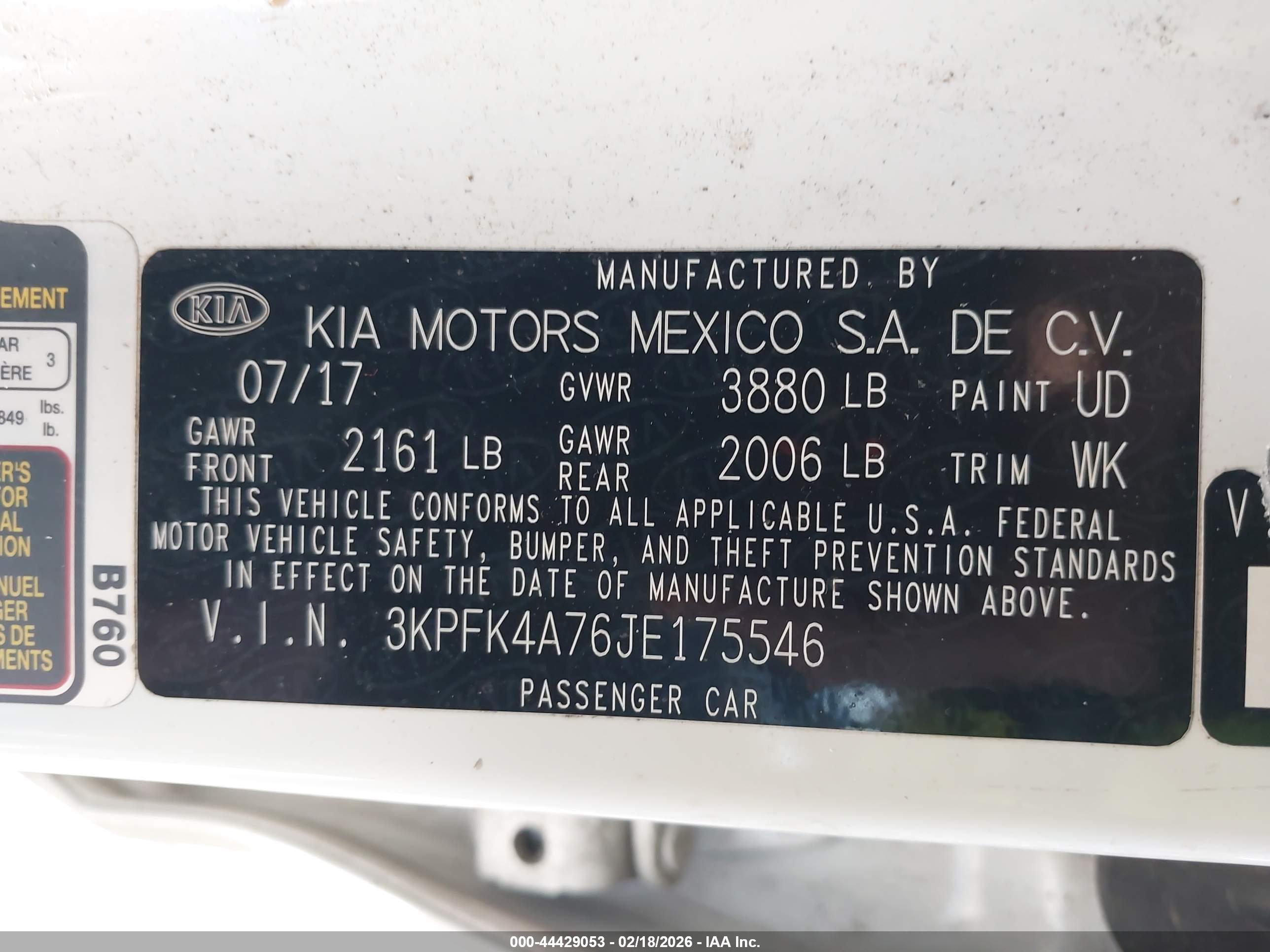 KIA FORTE image 9