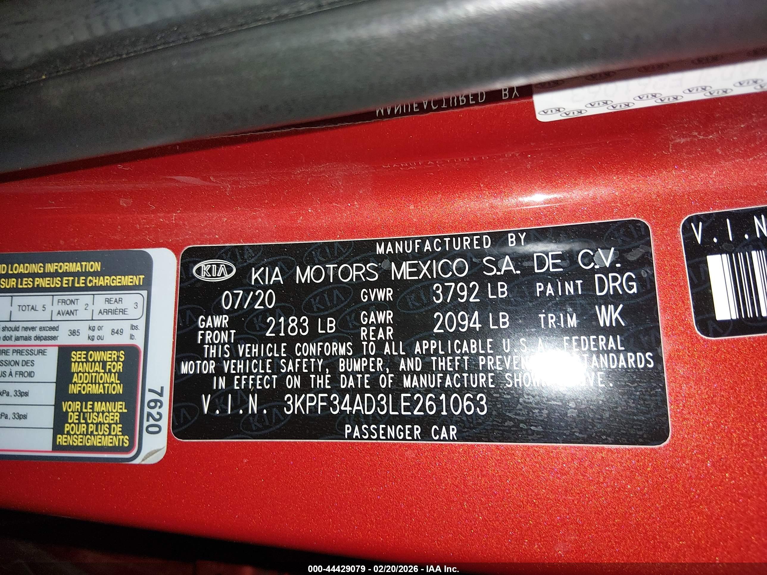 KIA FORTE image 9