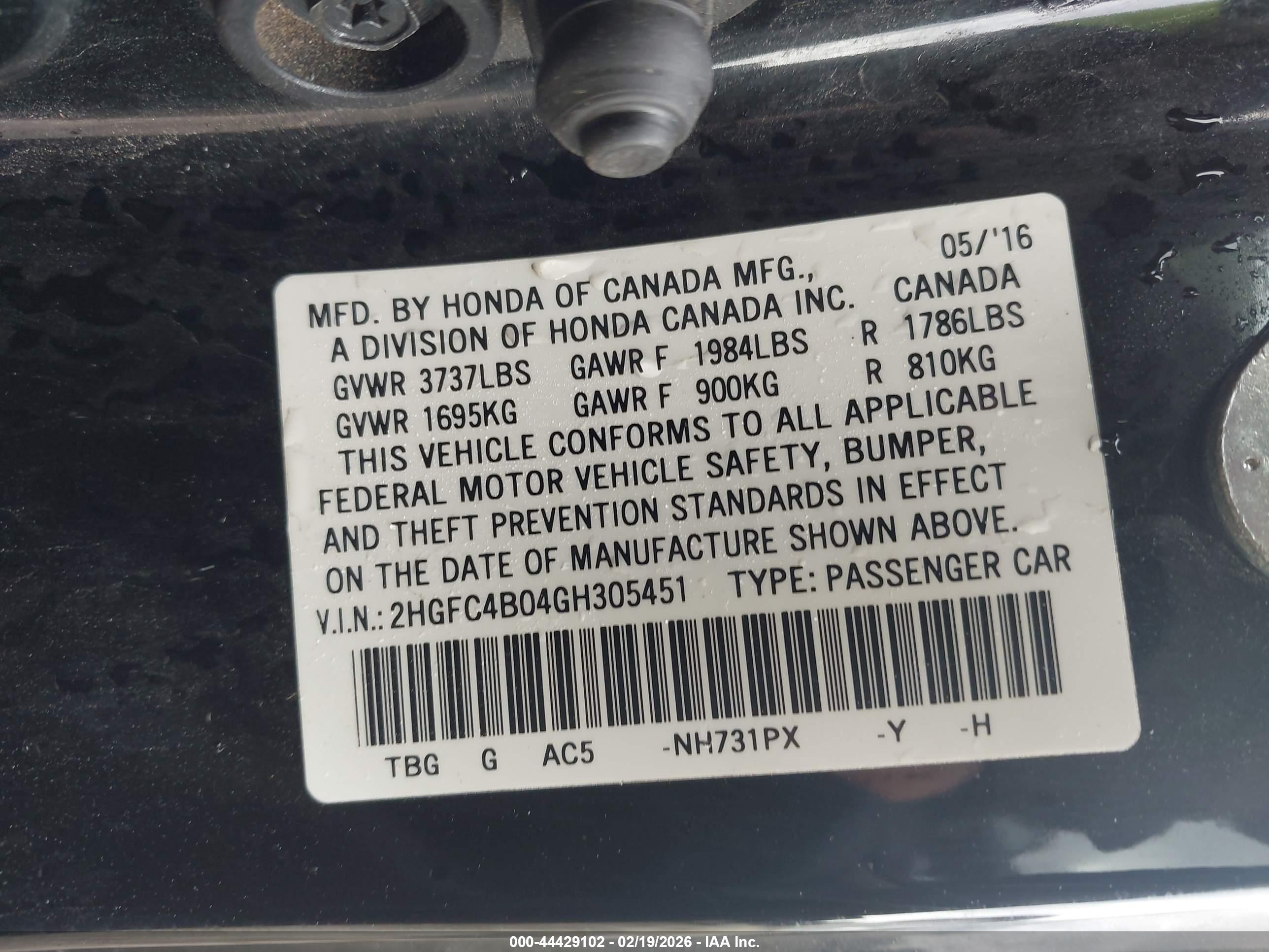 HONDA CIVIC image 9