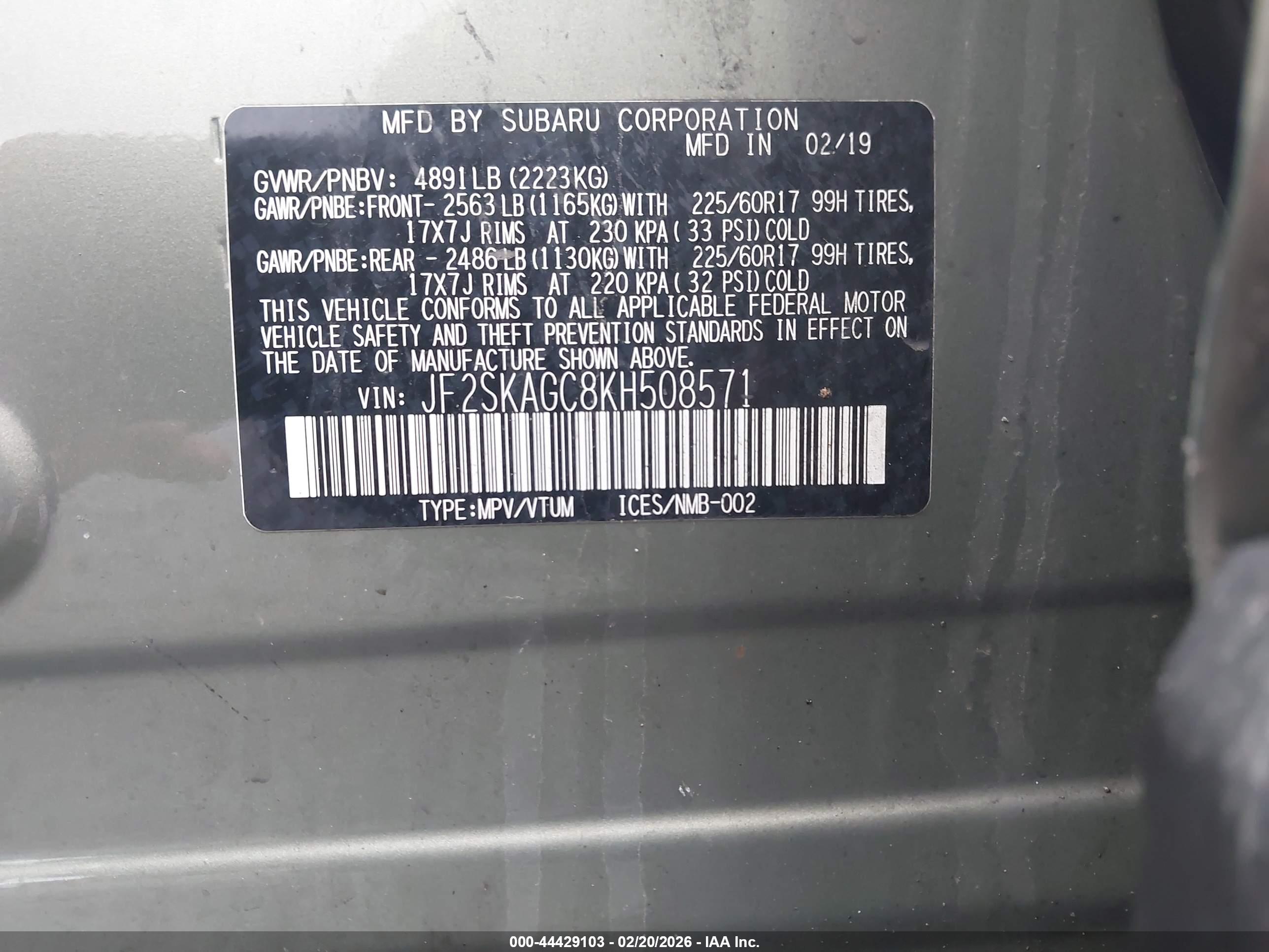 SUBARU FORESTER image 9