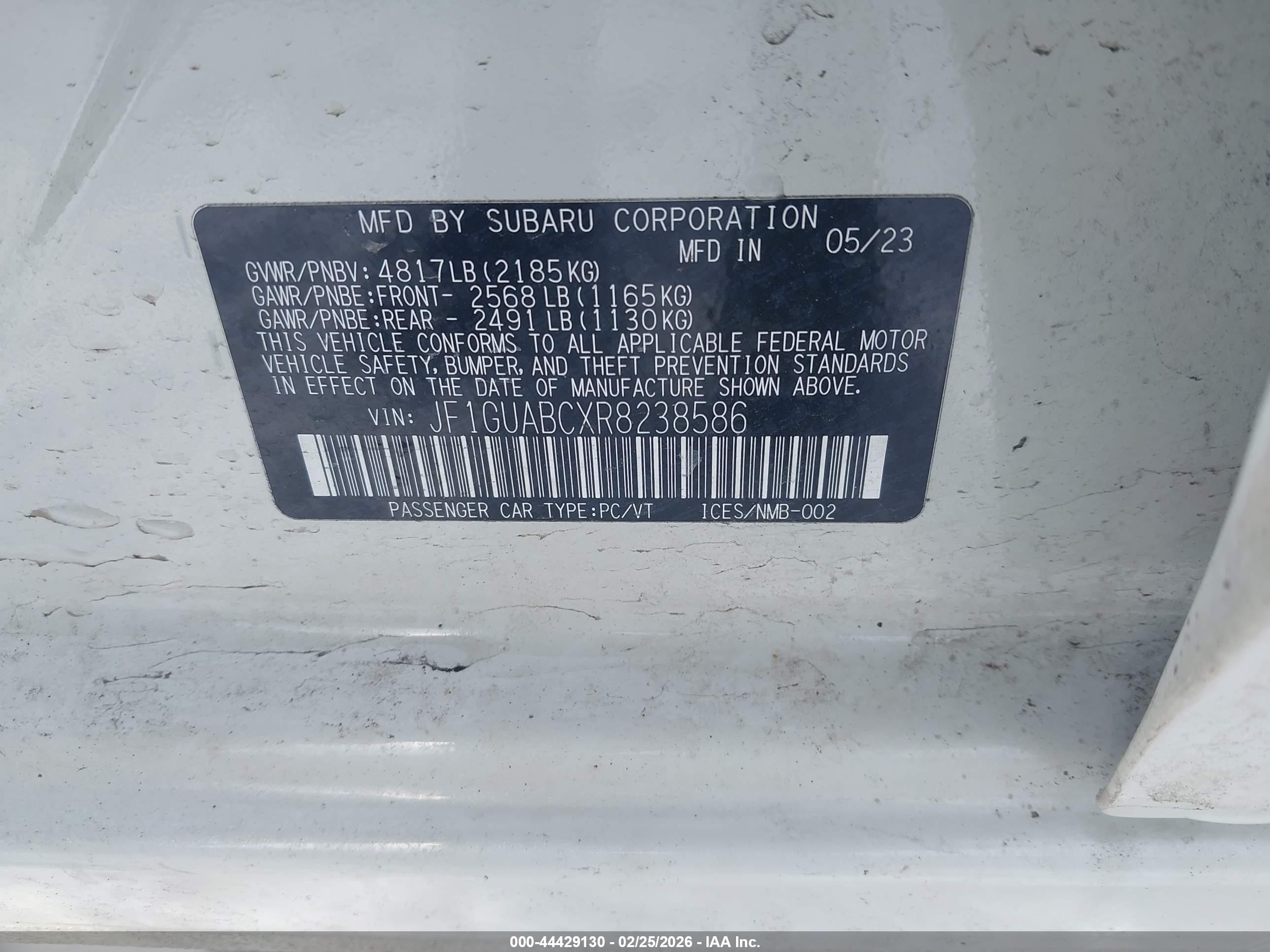 SUBARU IMPREZA image 9