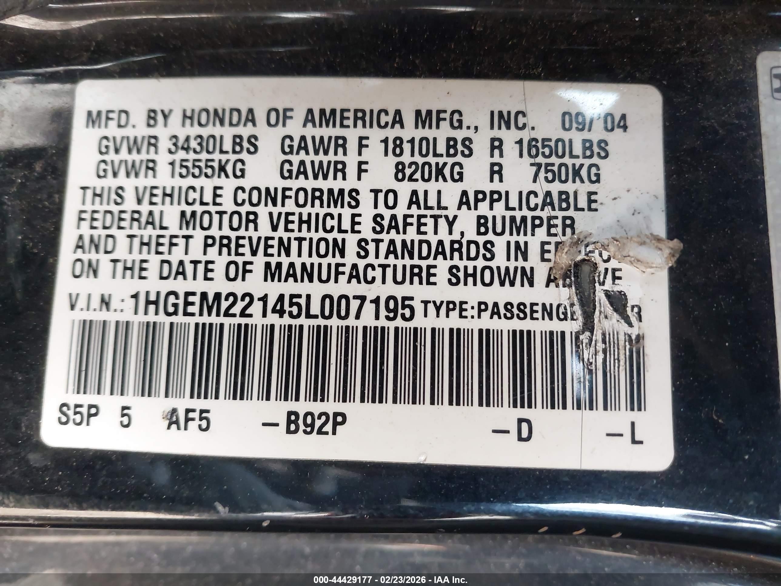 HONDA CIVIC image 9
