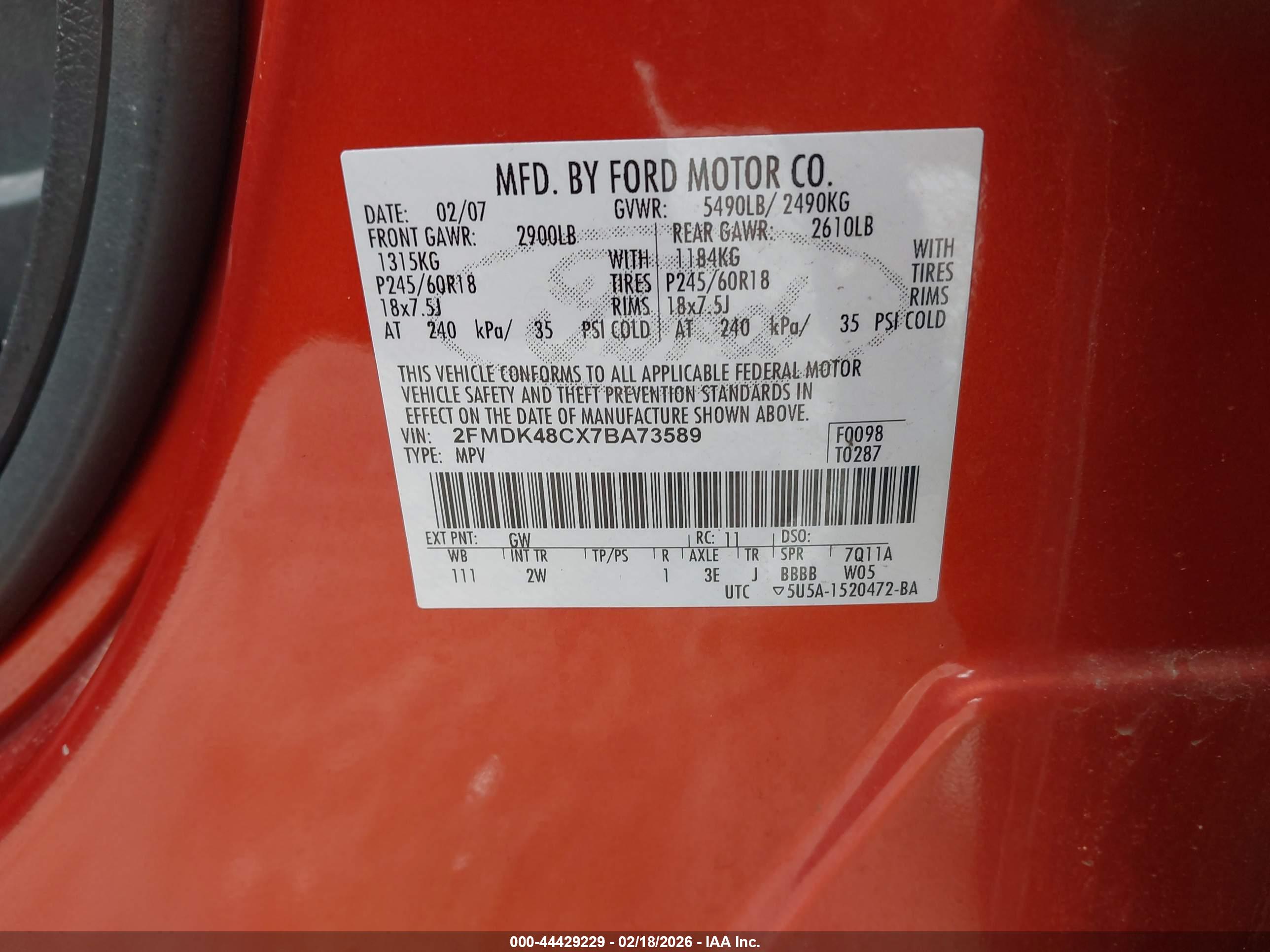 FORD EDGE image 9