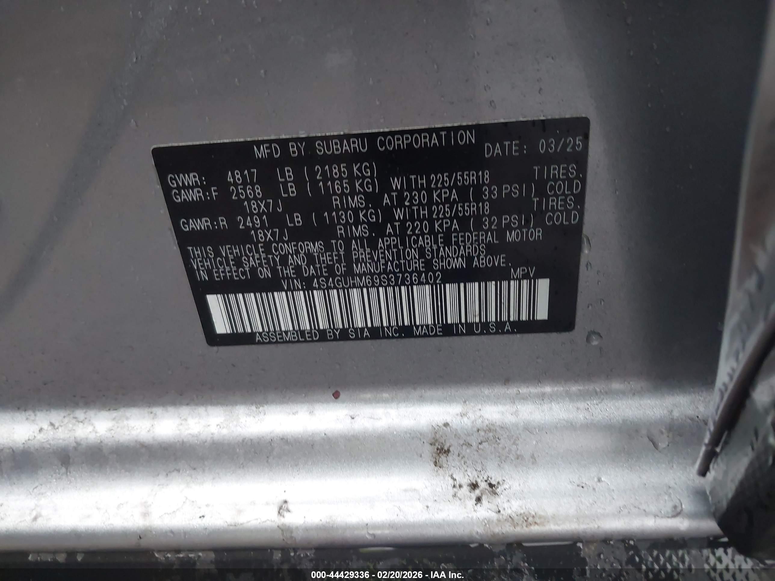 SUBARU CROSSTREK image 9