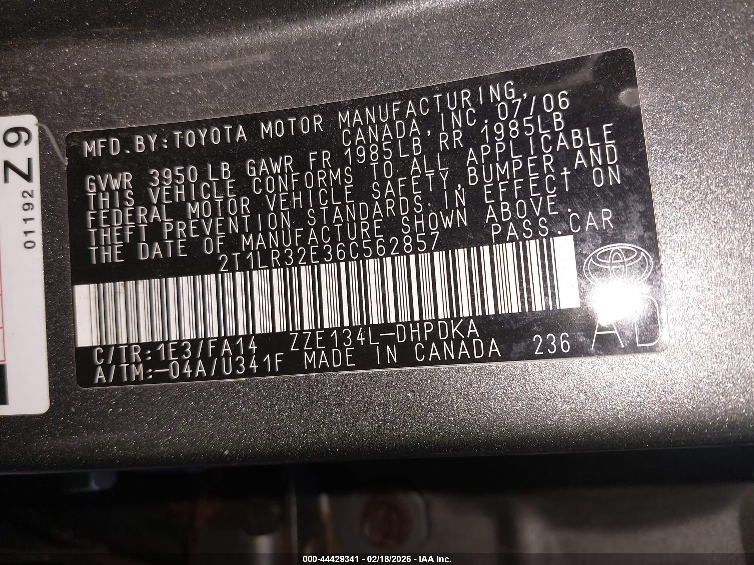 TOYOTA MATRIX image 9