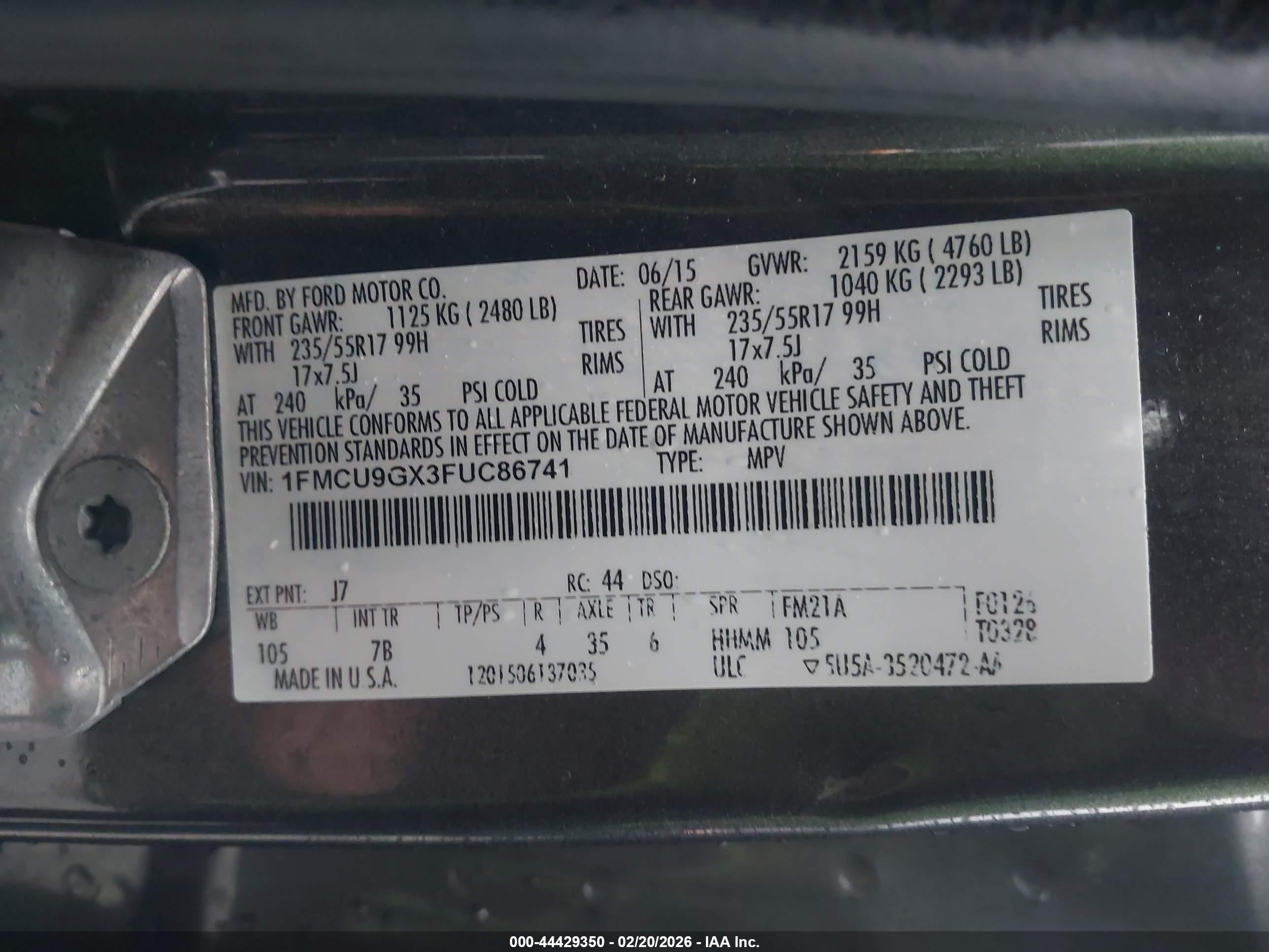 FORD ESCAPE image 9