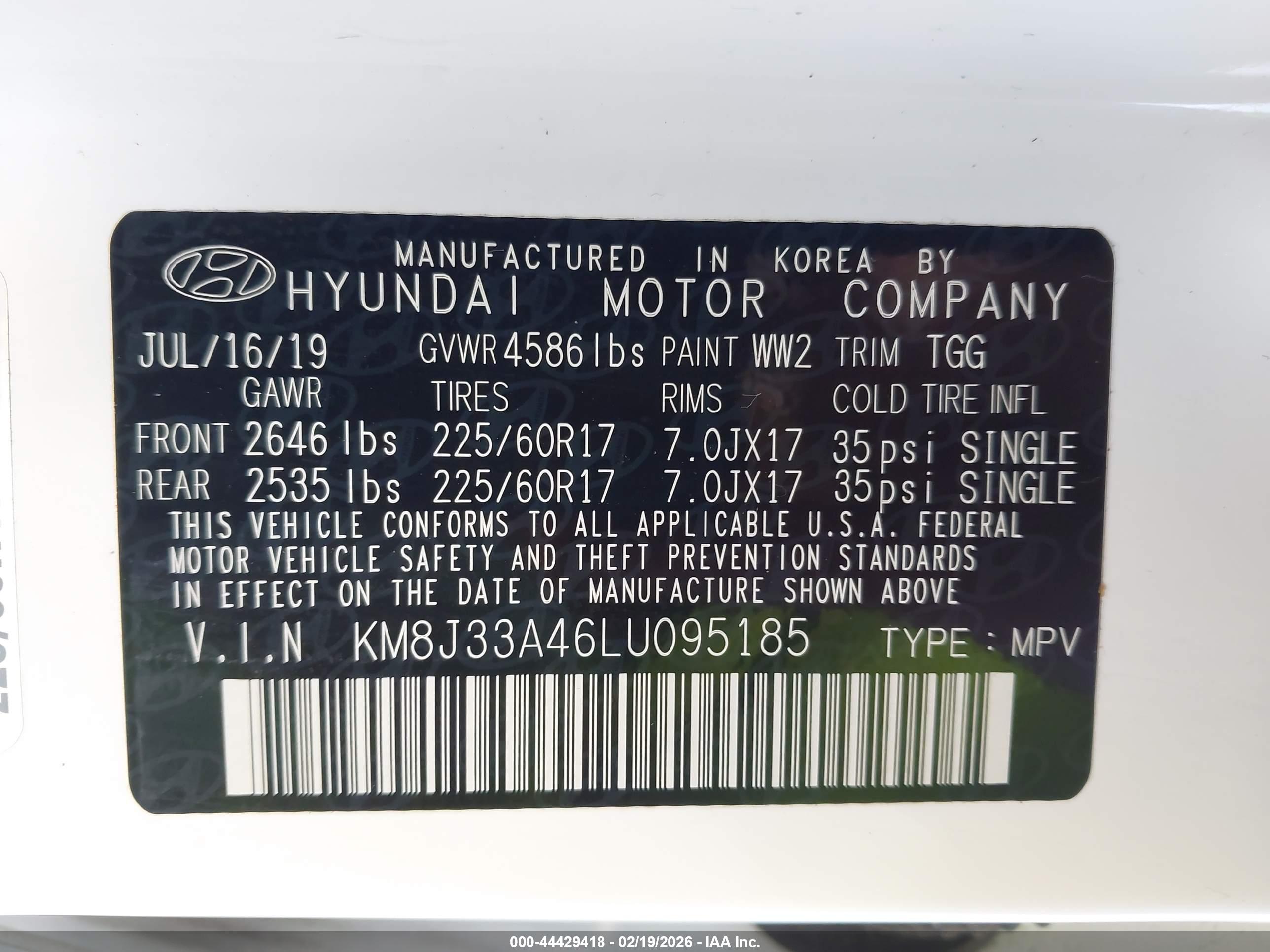 HYUNDAI TUCSON image 9