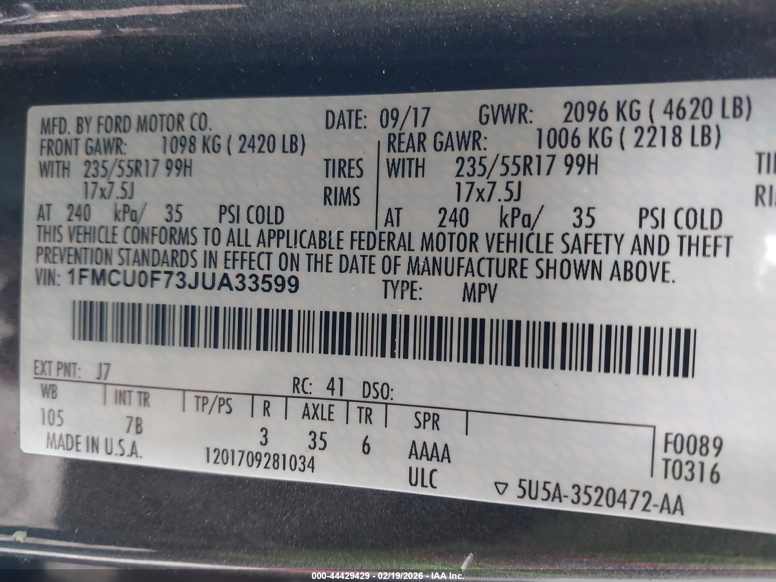 FORD ESCAPE image 9