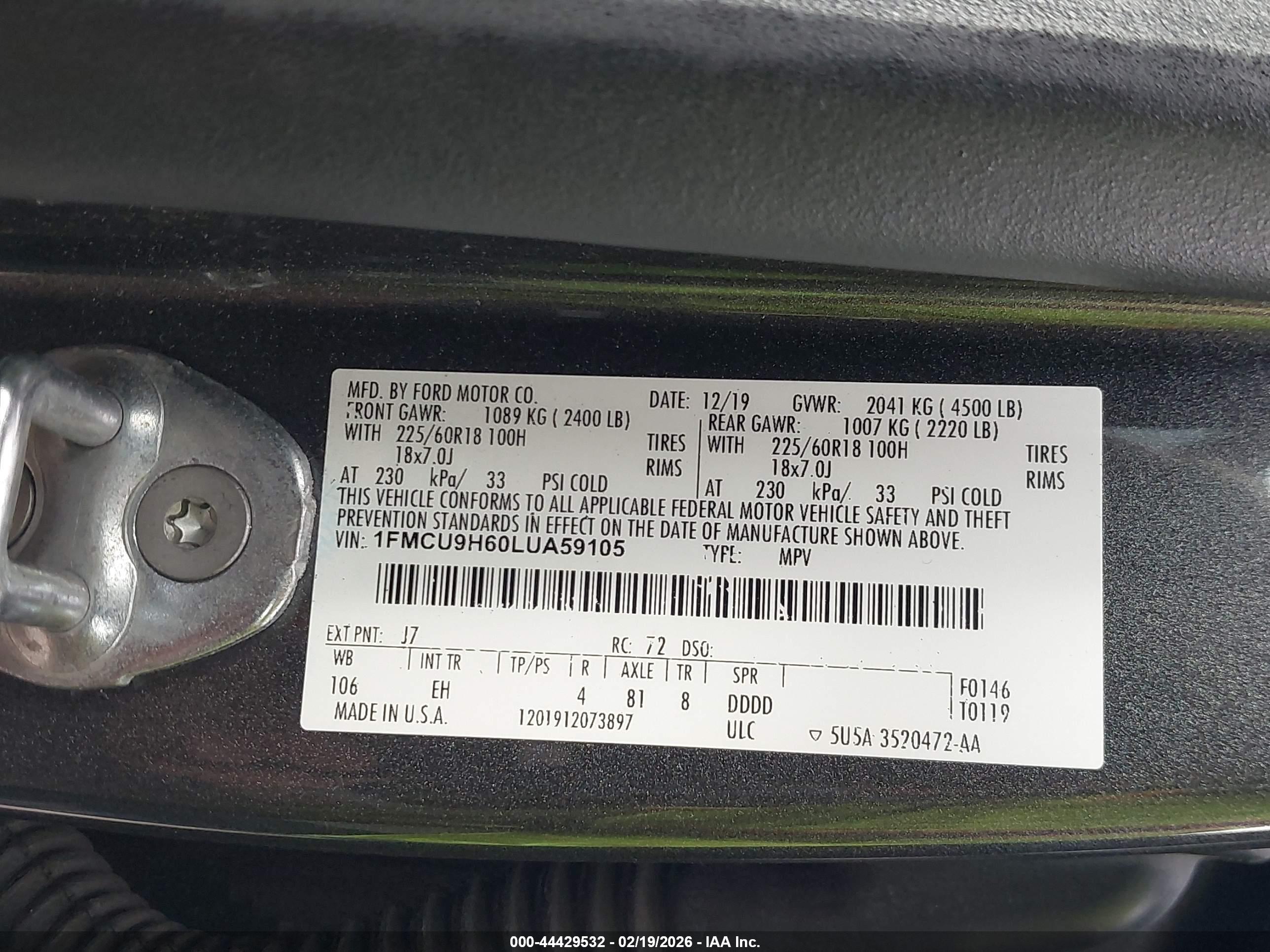 FORD ESCAPE image 9