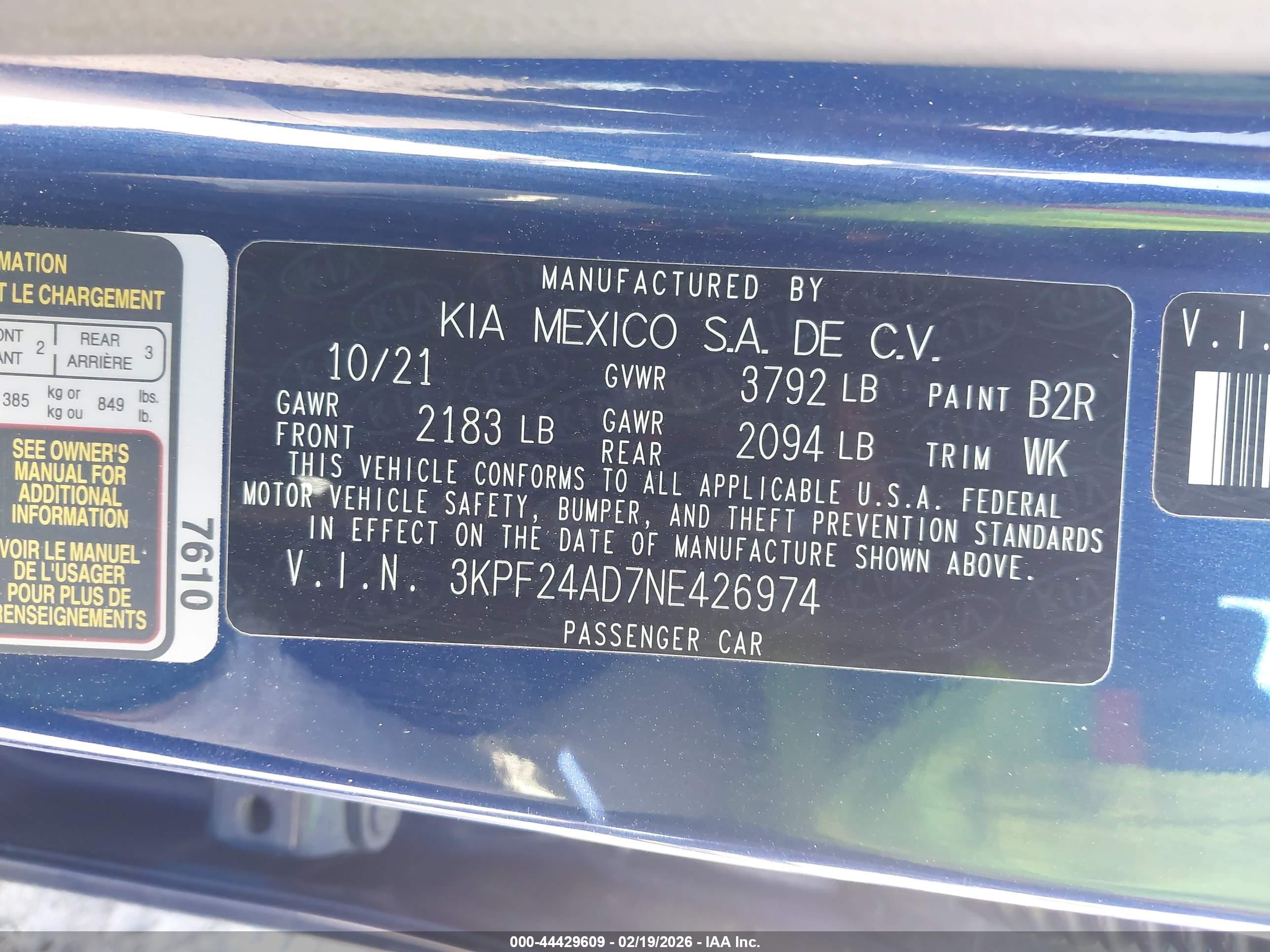 KIA FORTE image 9