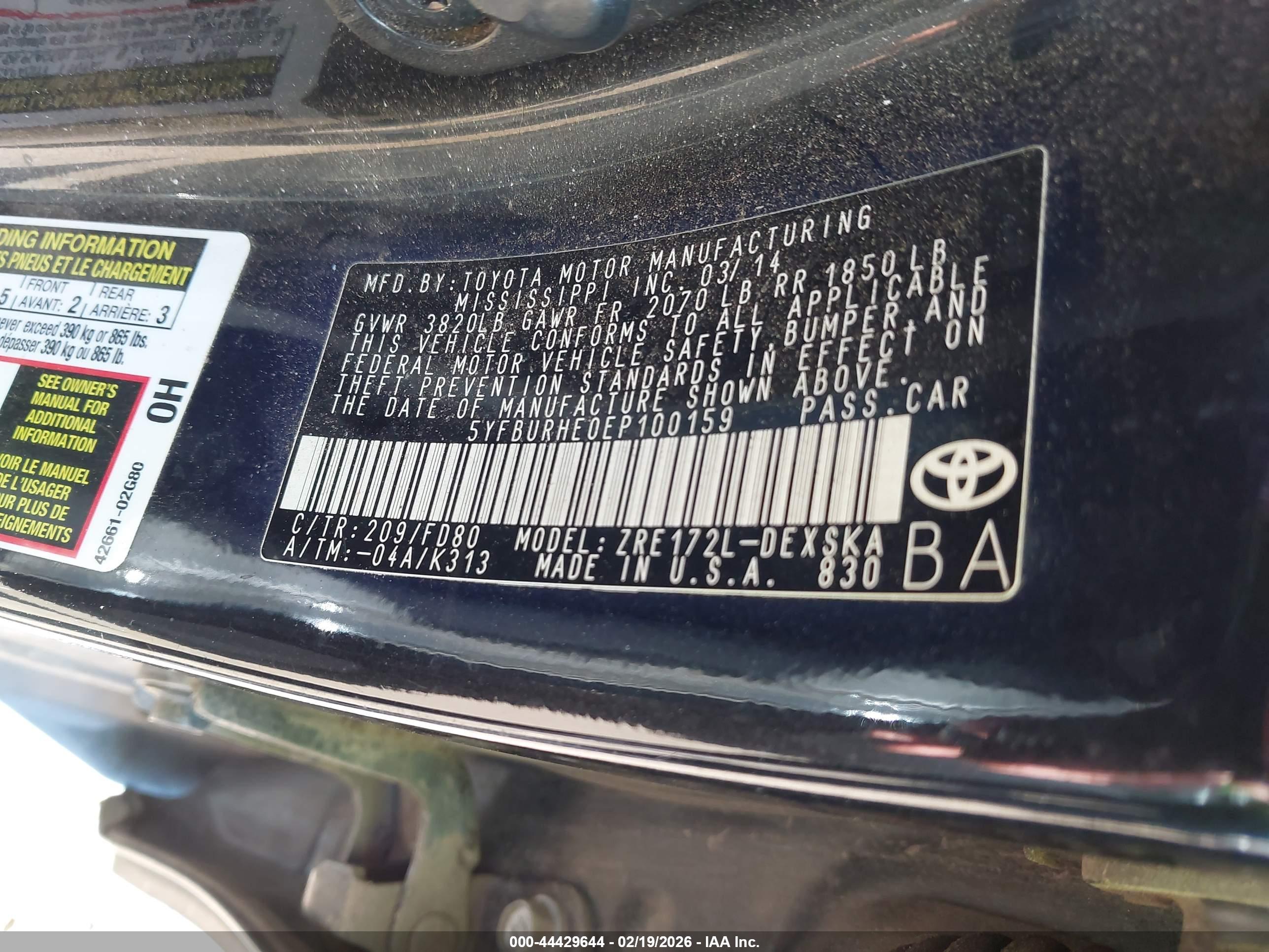 TOYOTA COROLLA image 9