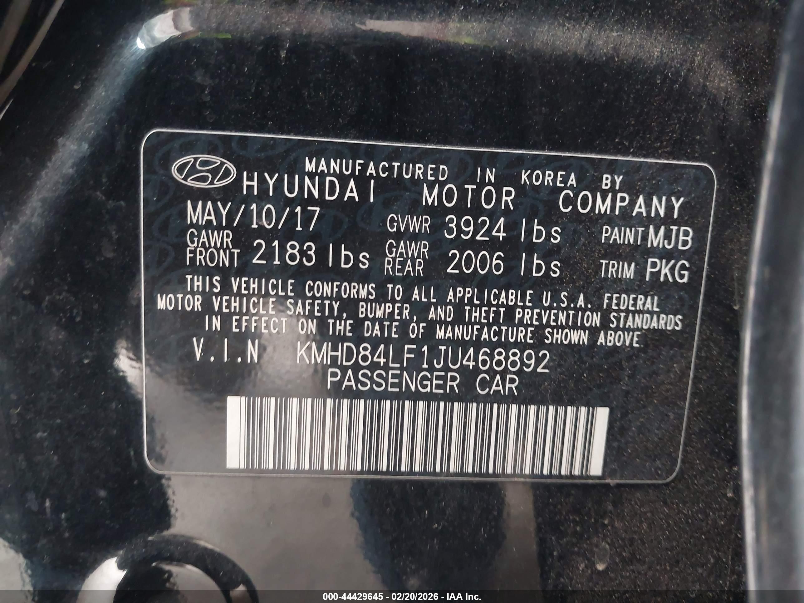 HYUNDAI ELANTRA image 9