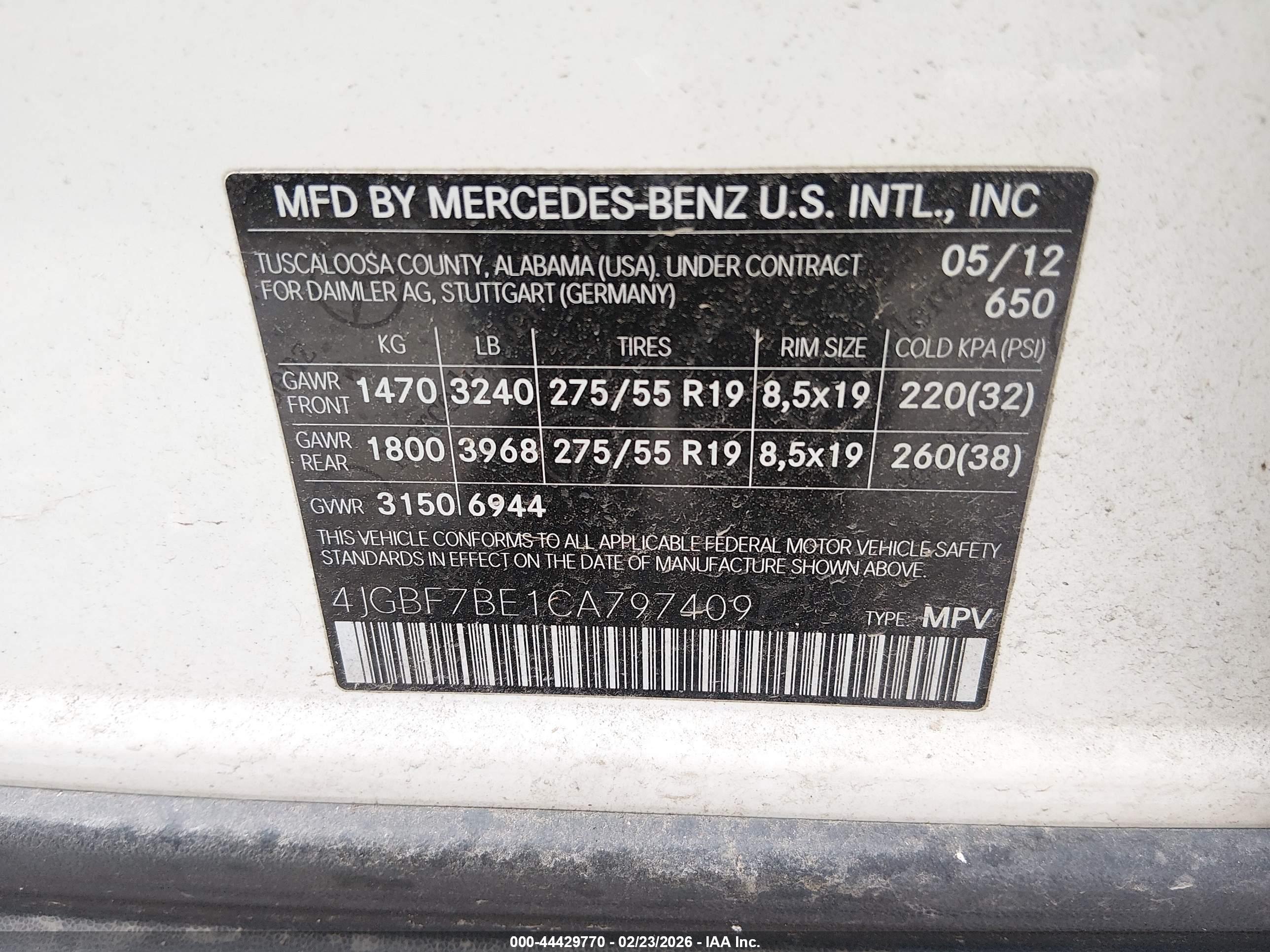 MERCEDES-BENZ GL image 9