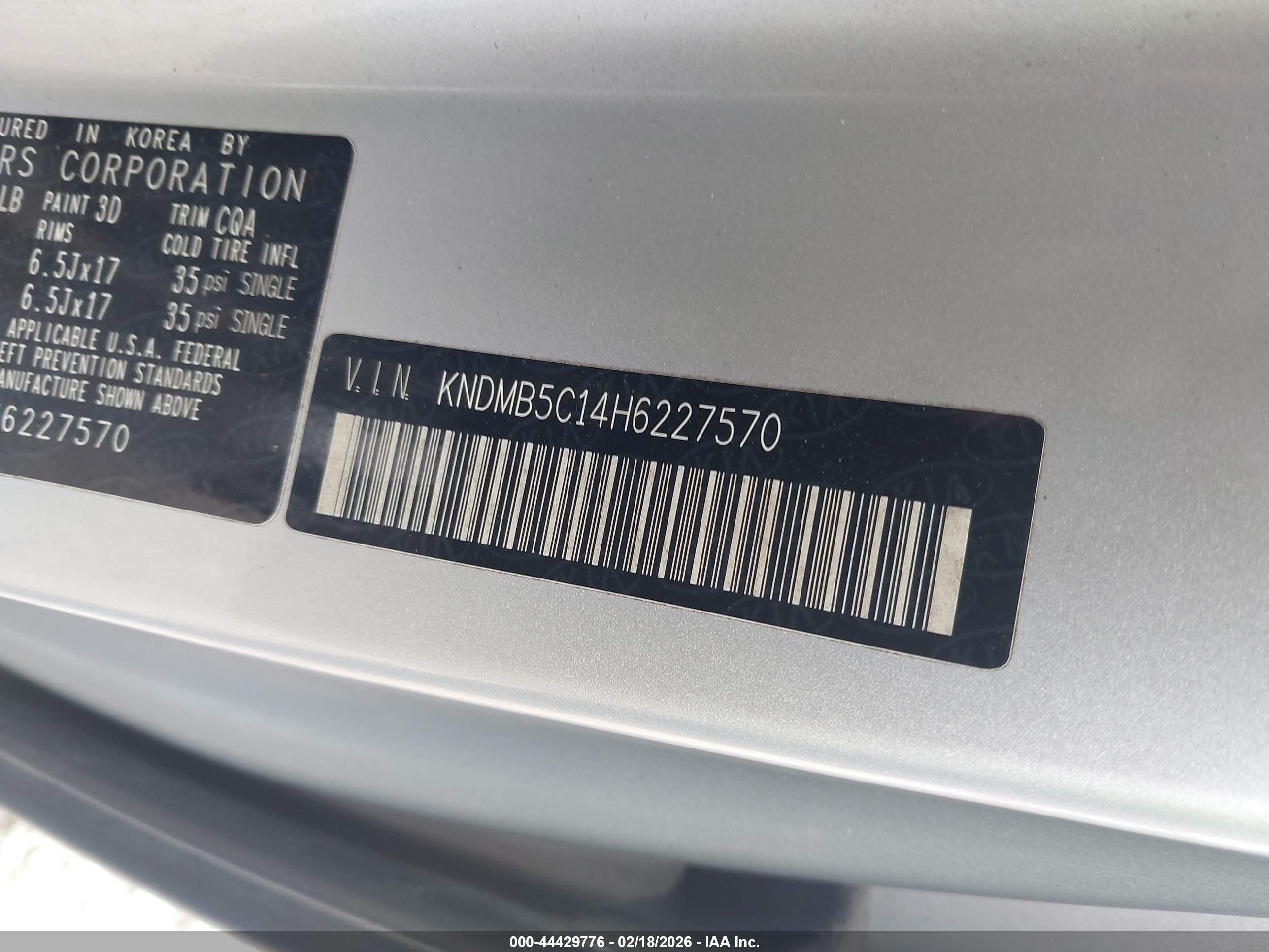 KIA SEDONA image 9