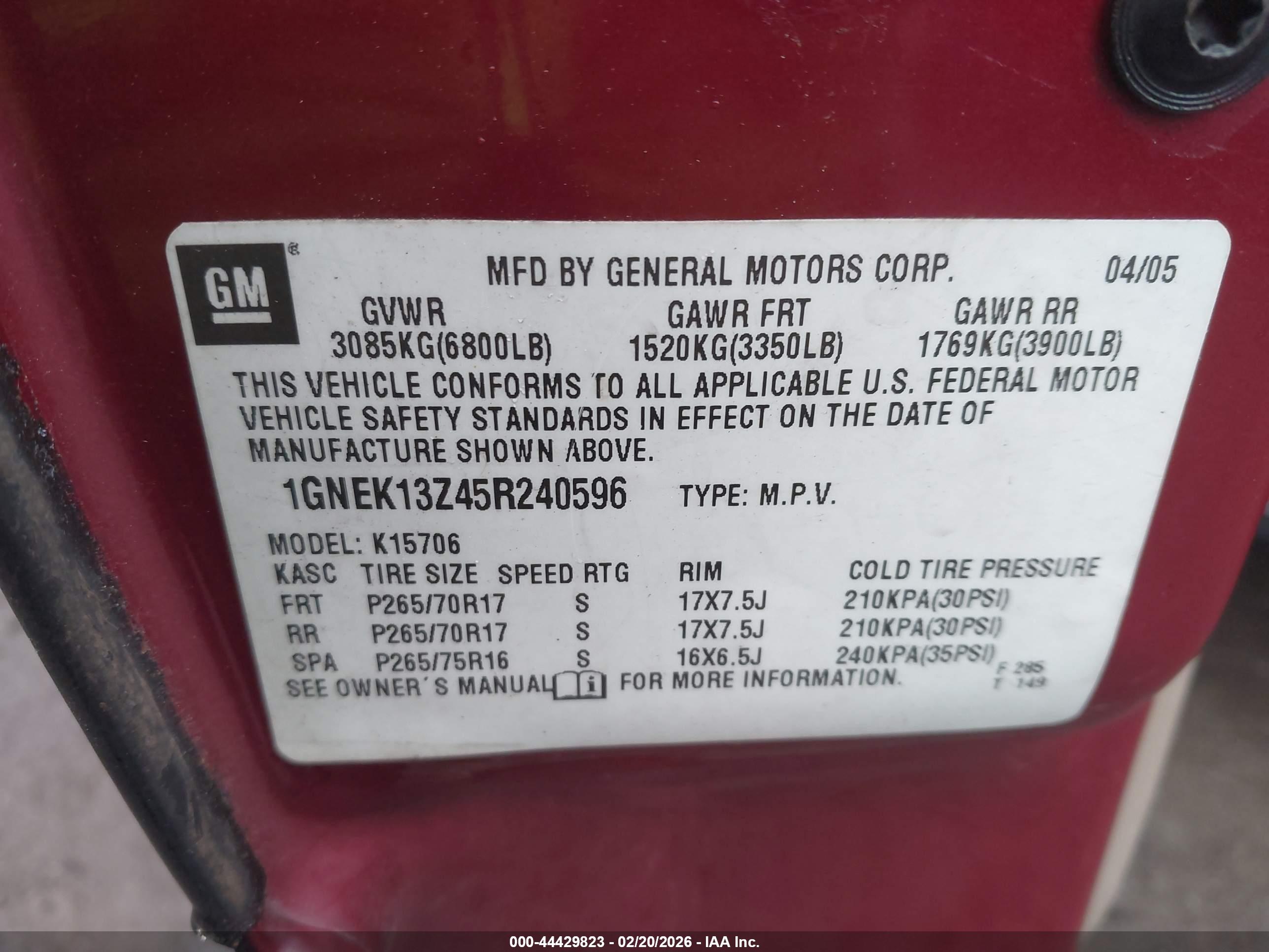 CHEVROLET TAHOE image 9