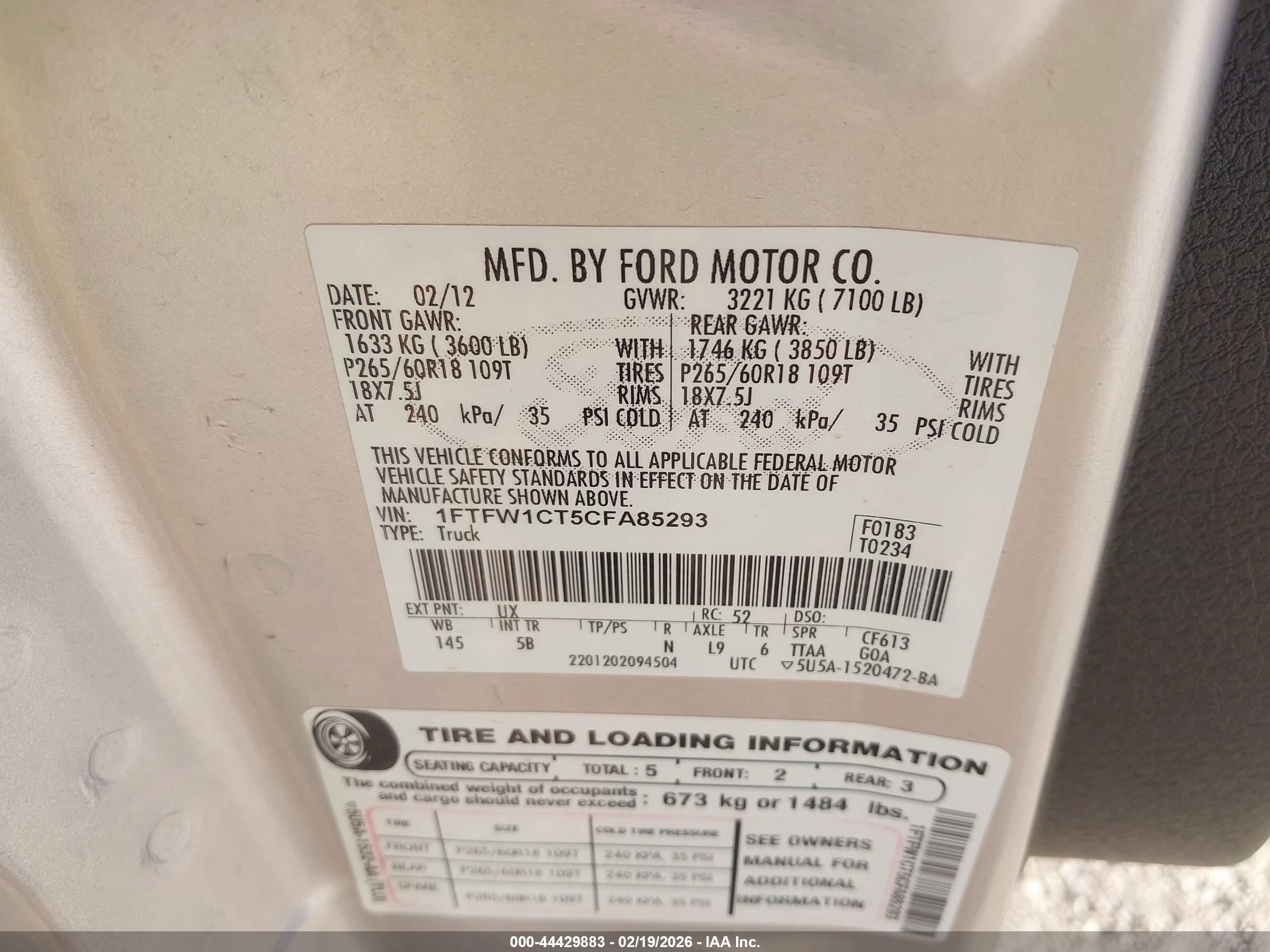 FORD F-150 image 9