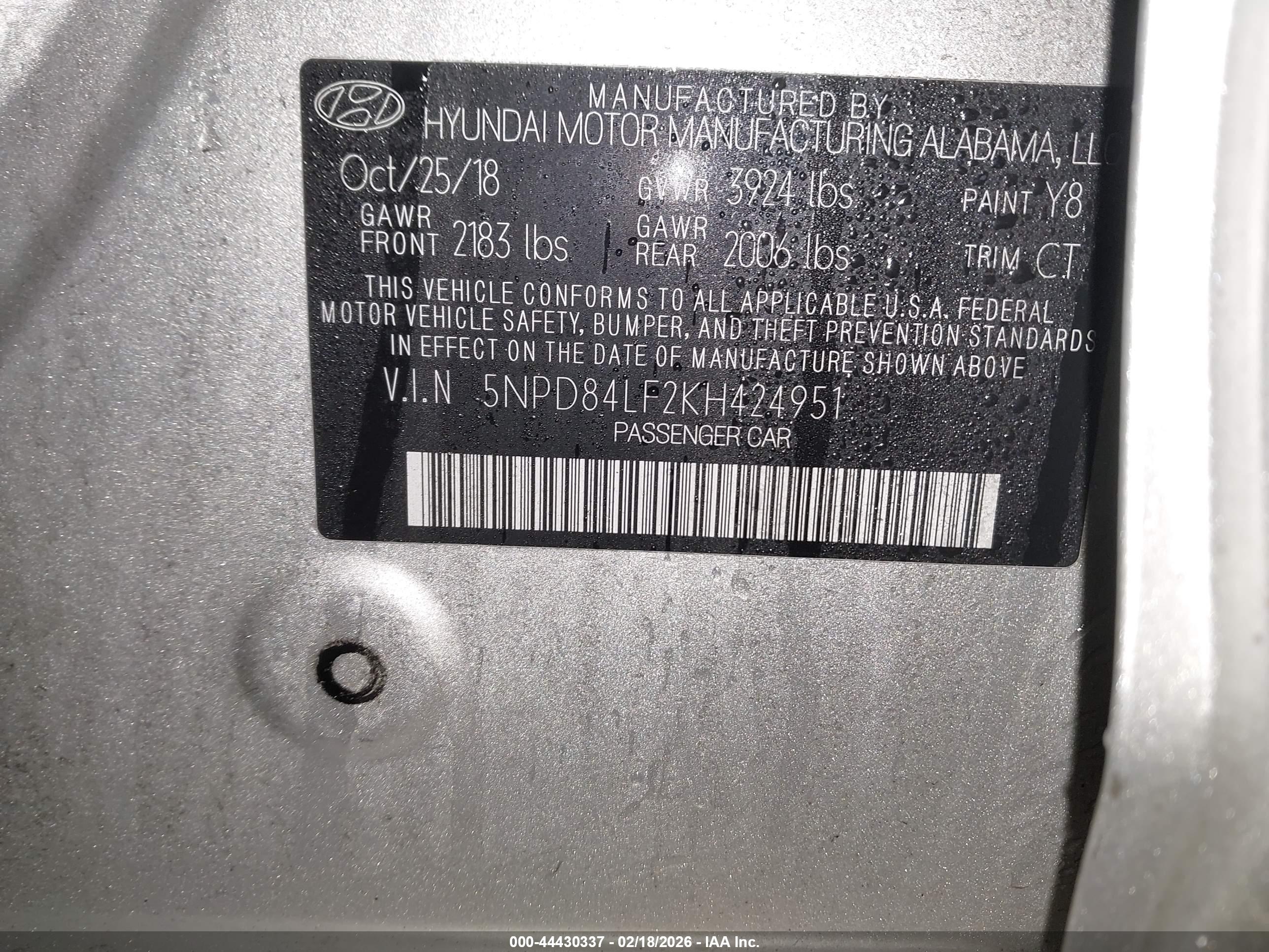 HYUNDAI ELANTRA image 9
