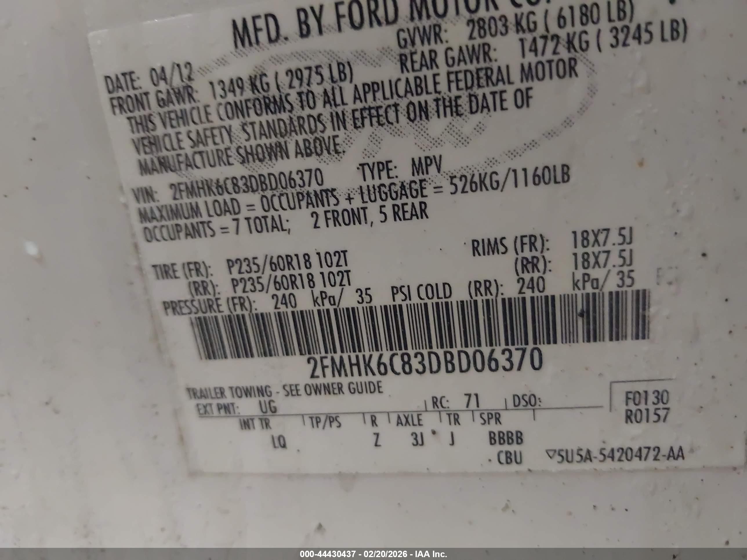 FORD FLEX image 9