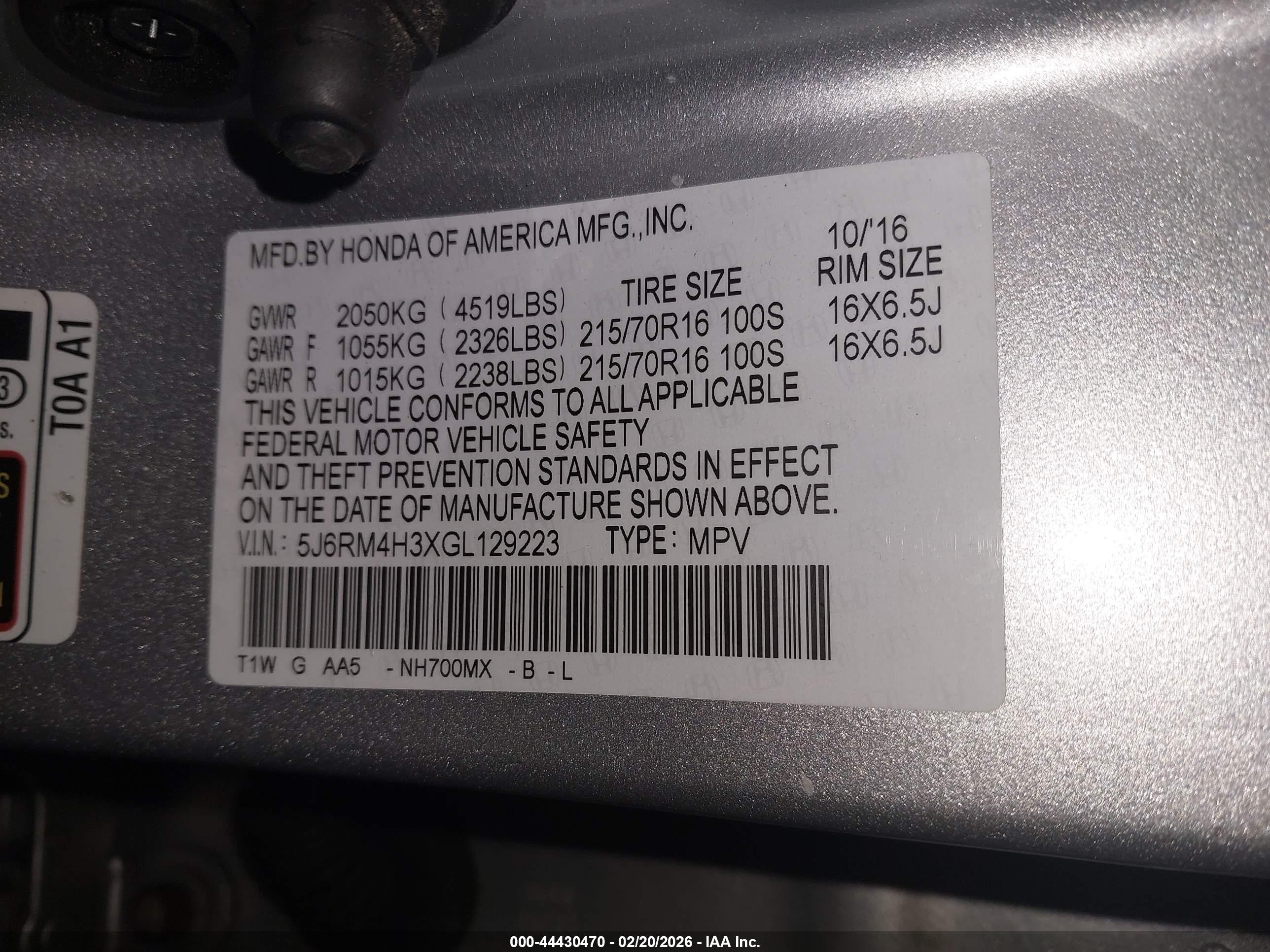 HONDA CR-V image 9