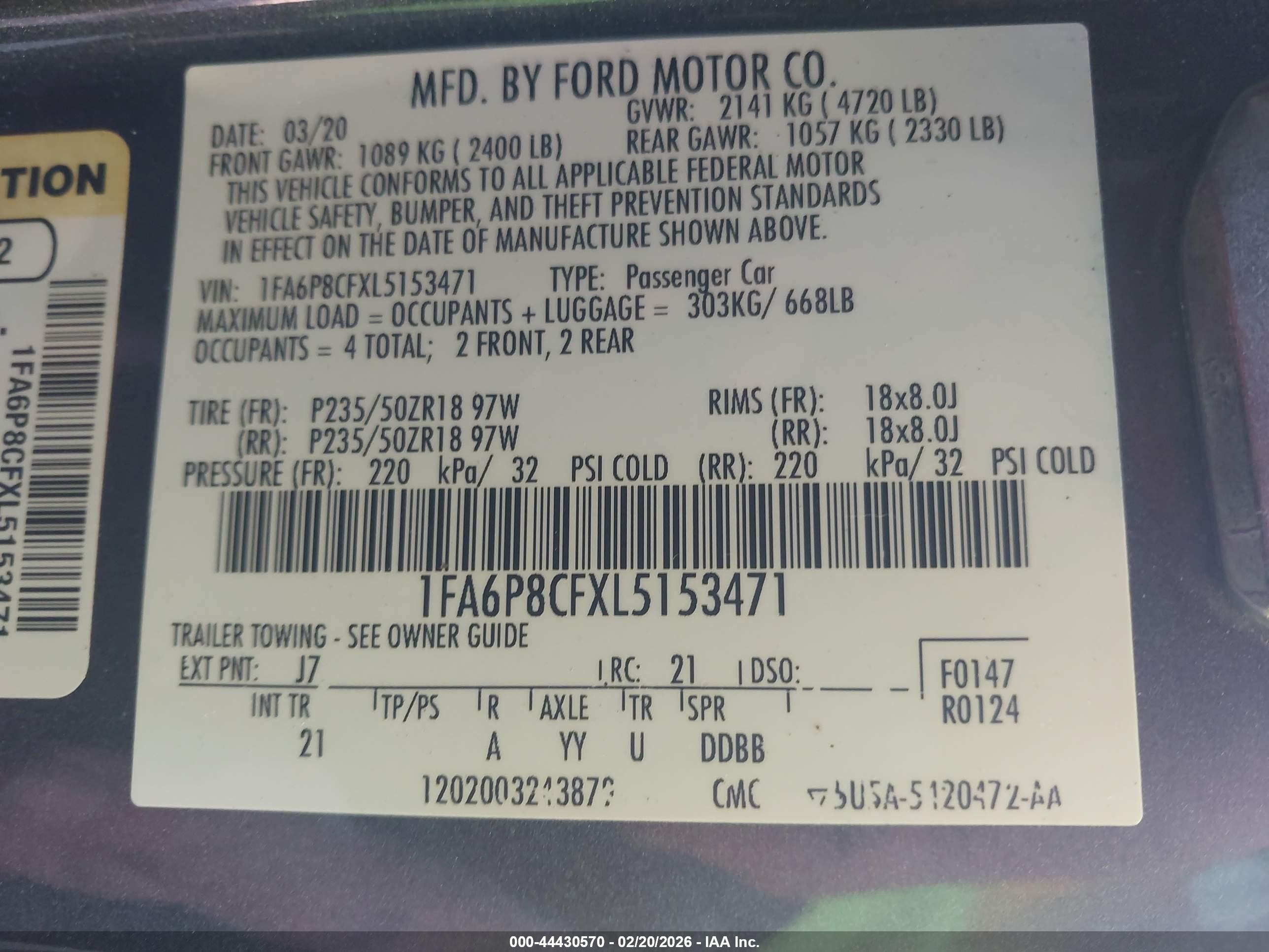 FORD MUSTANG image 9