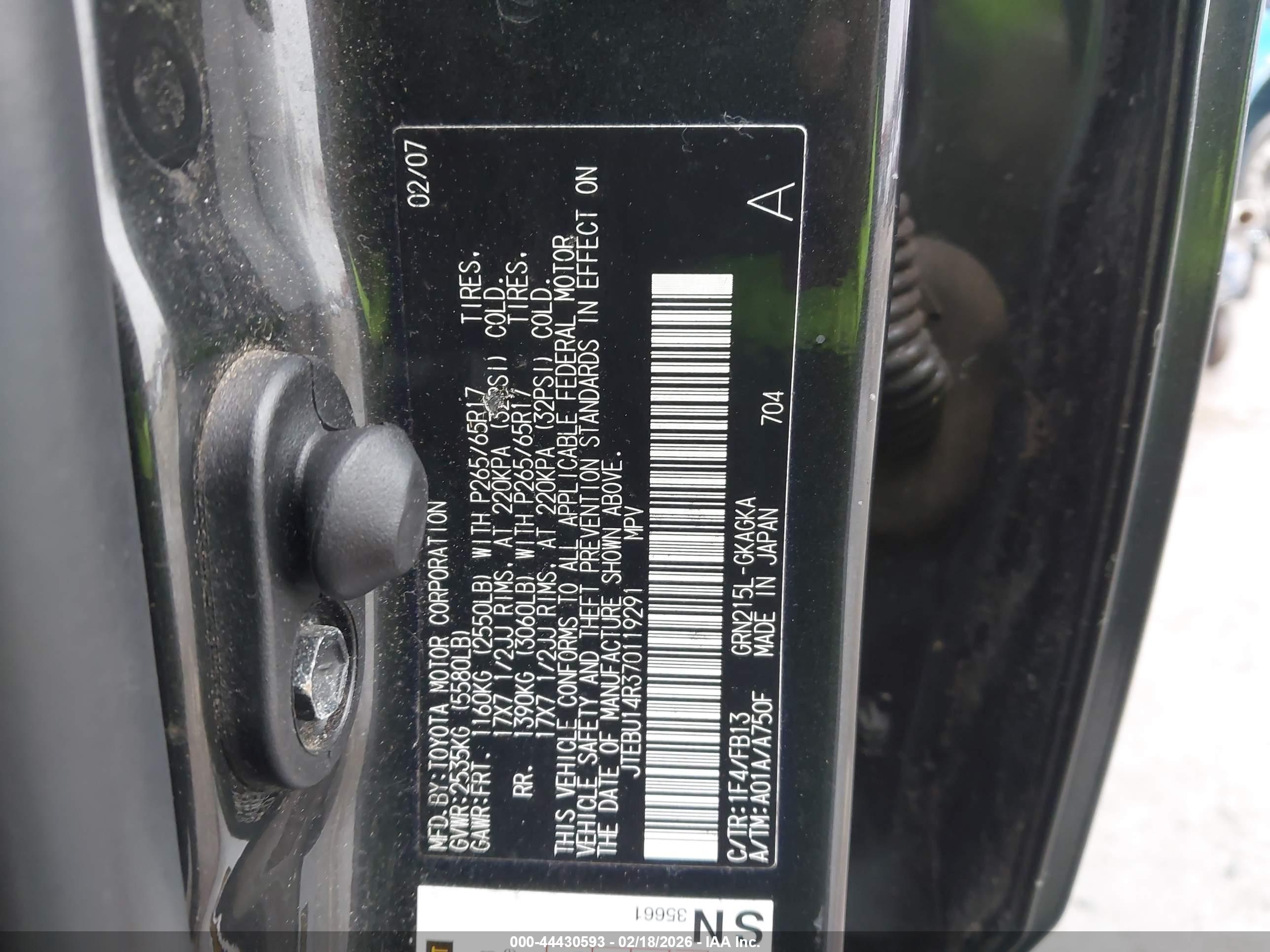 TOYOTA 4RUNNER image 9