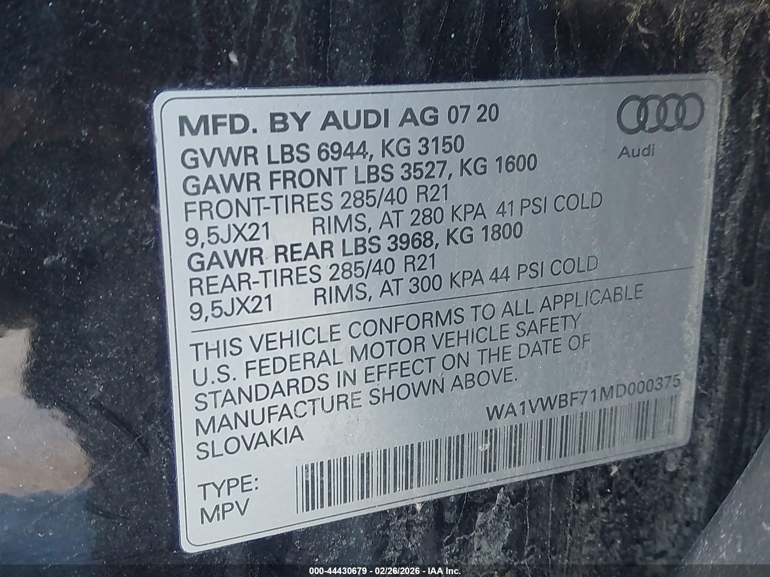 AUDI SQ7 image 9