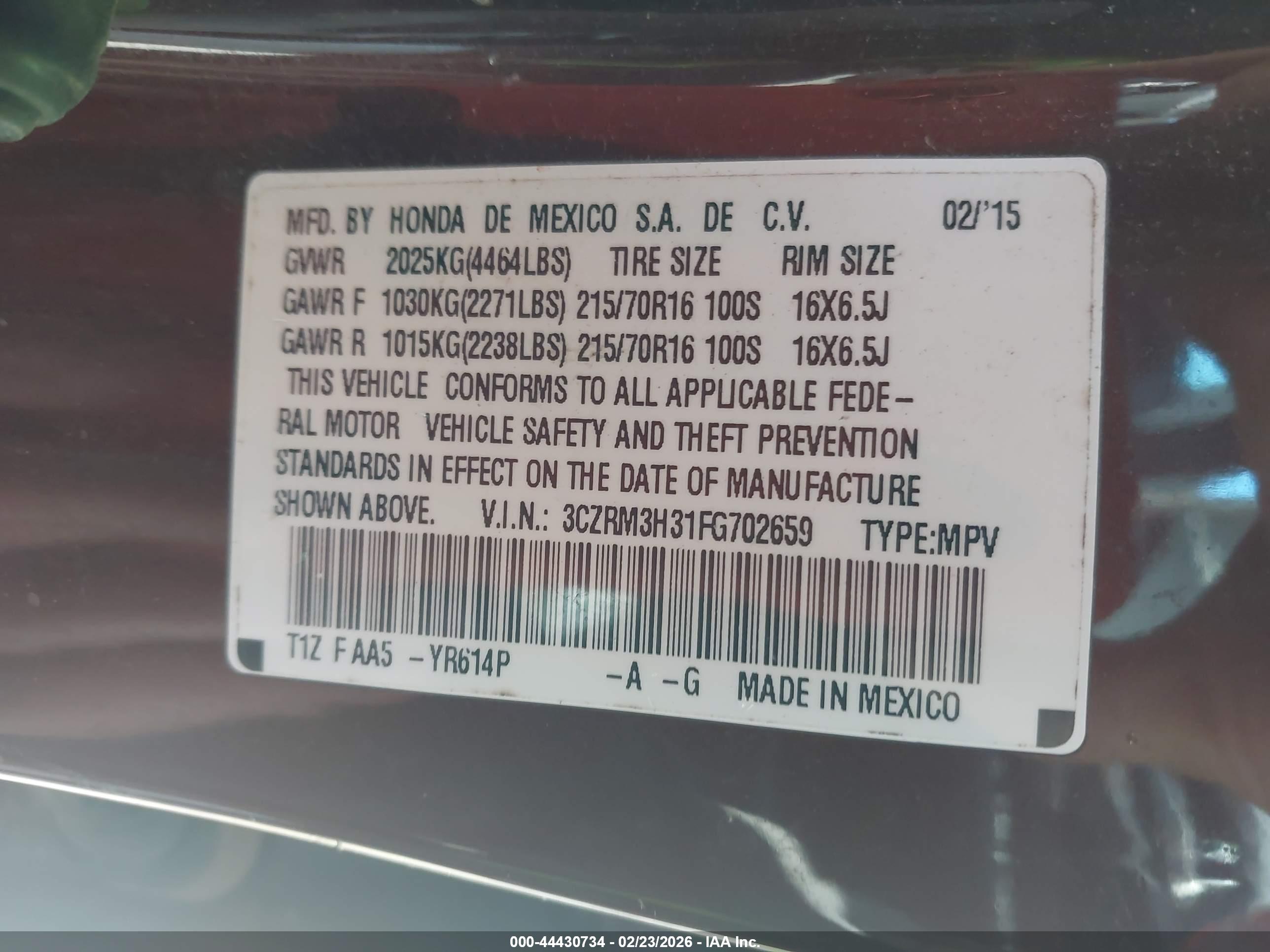 HONDA CR-V image 9
