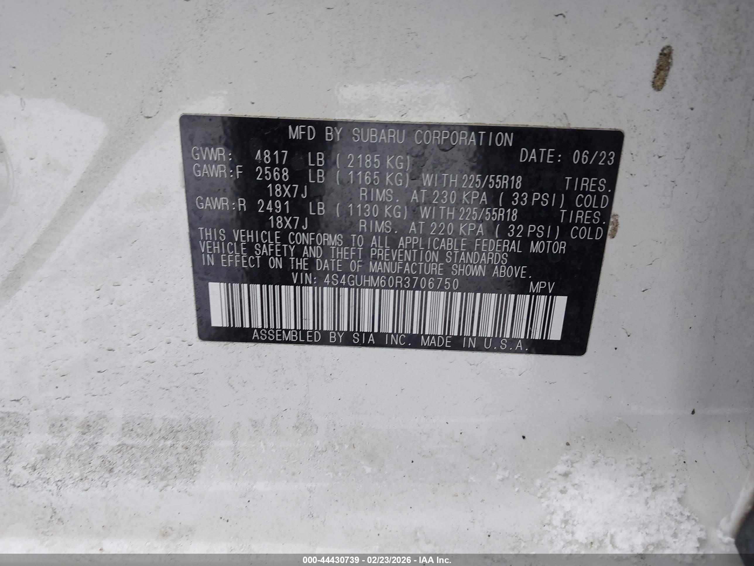 SUBARU CROSSTREK image 9
