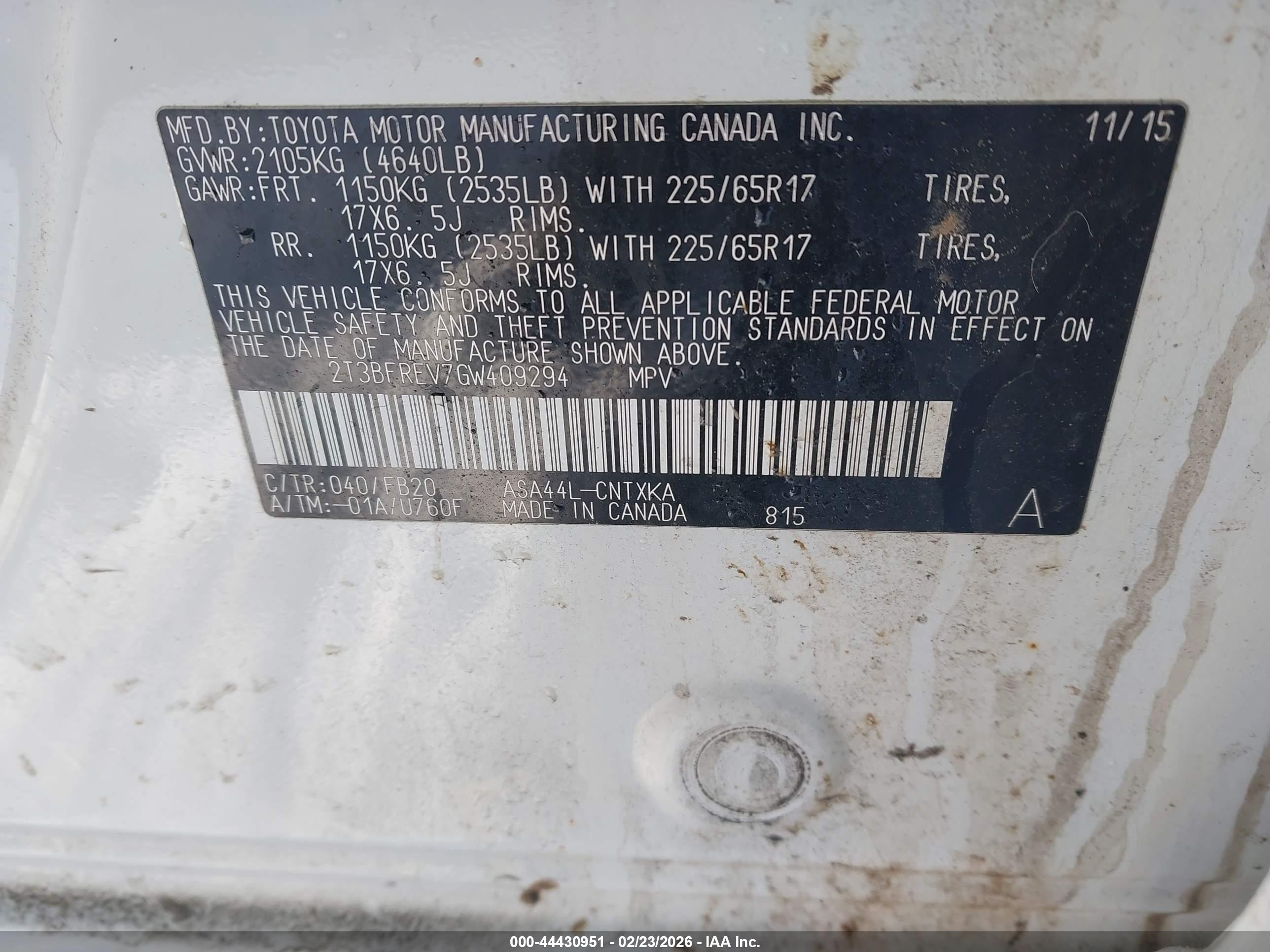 TOYOTA RAV4 image 9